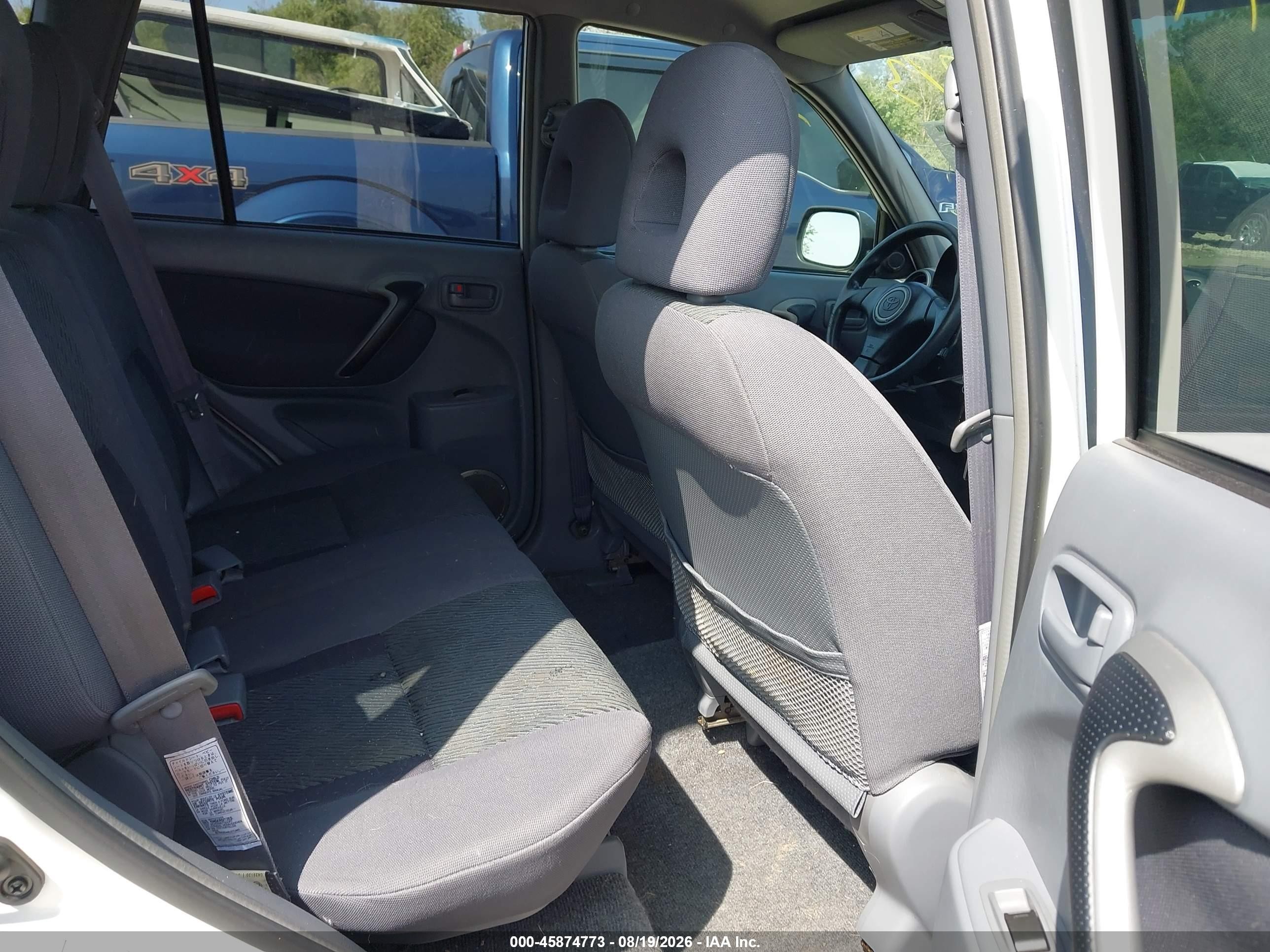2001 Toyota Rav4   White vin: JTEHH20V410098787