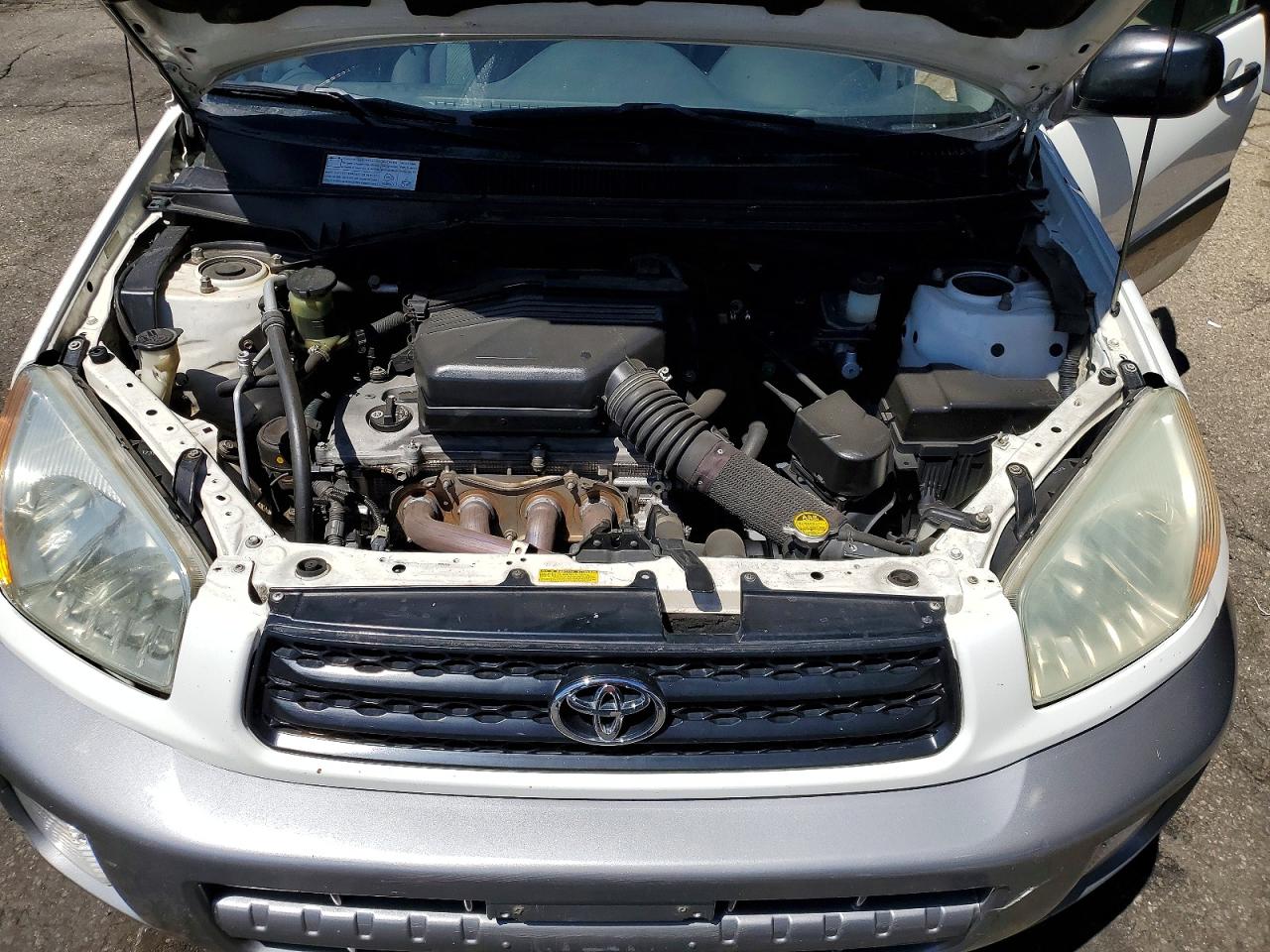 2002 Toyota Rav4 Base White vin: JTEHH20V420129246