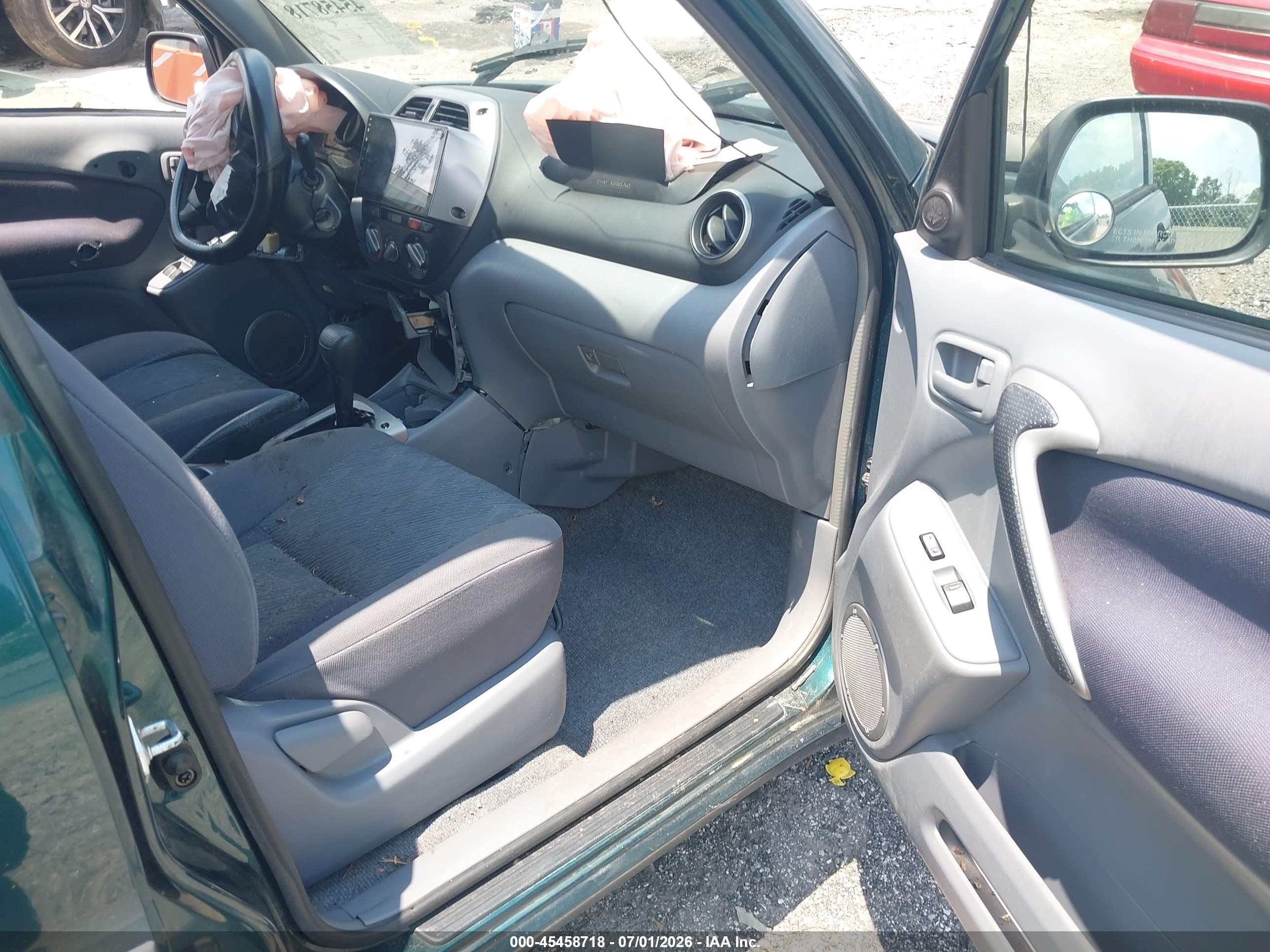 2002 Toyota Rav4   Green vin: JTEHH20V420169665