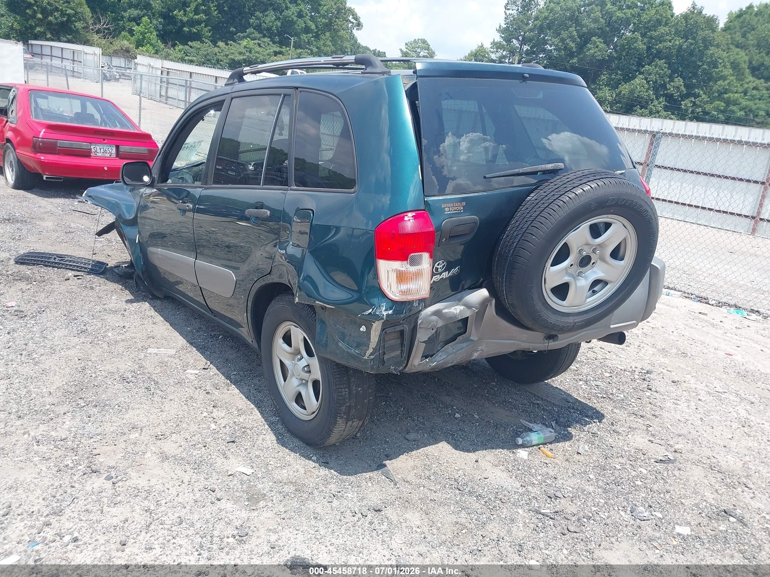 2002 Toyota Rav4   Green vin: JTEHH20V420169665