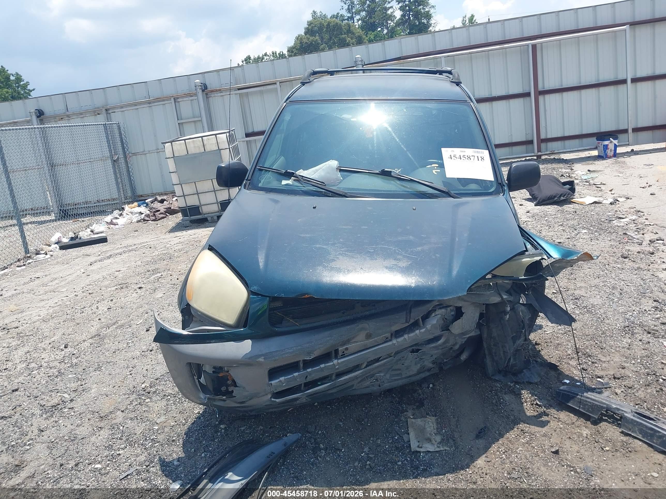 2002 Toyota Rav4   Green vin: JTEHH20V420169665