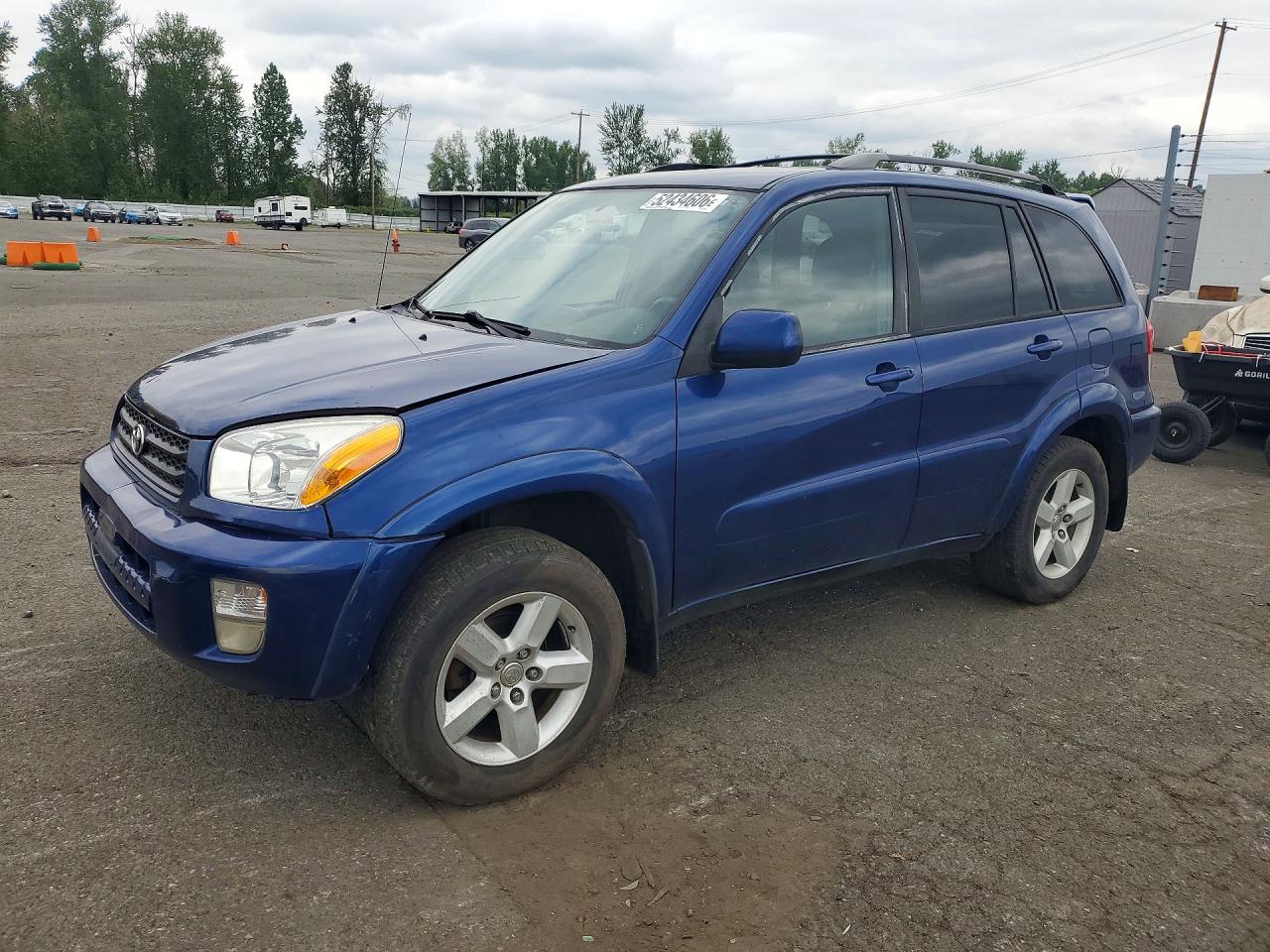 2002 Toyota Rav4 Base Blue vin: JTEHH20V420172890