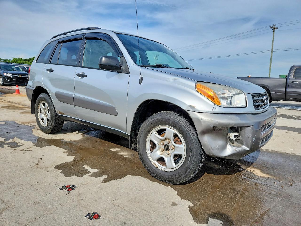 2002 Toyota Rav4 Base Серебряный vin: JTEHH20V426014112