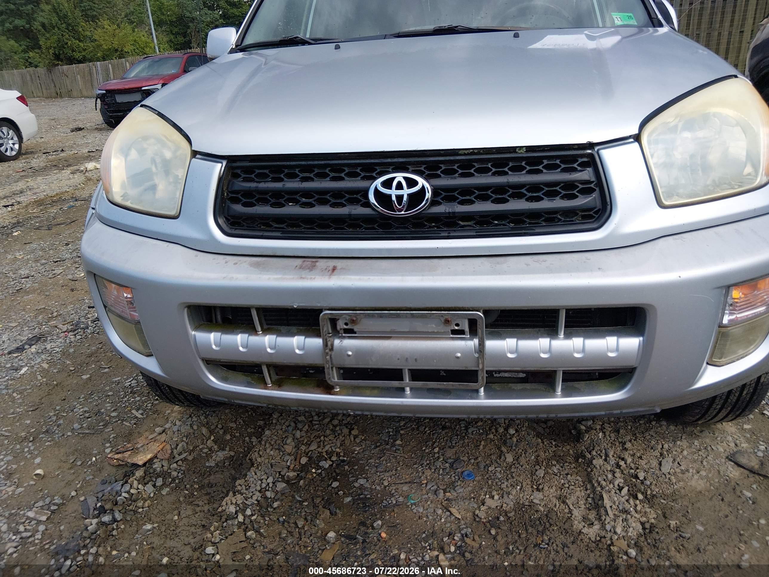 2002 Toyota Rav4   Silver vin: JTEHH20V426029919