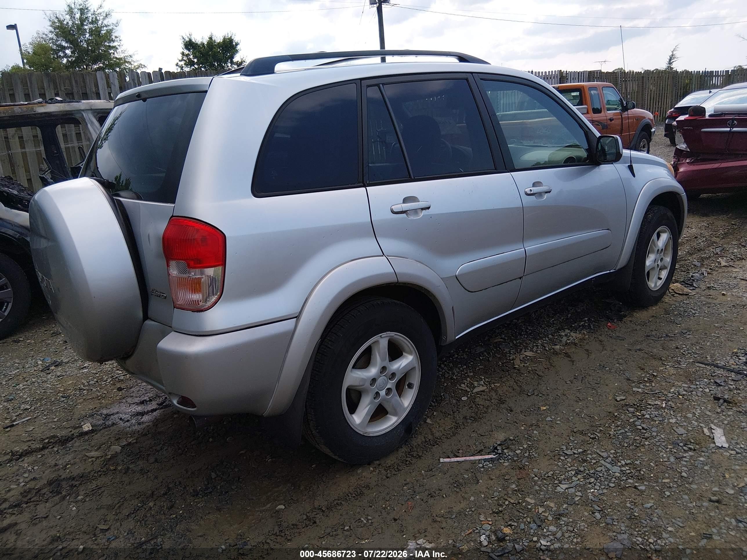 2002 Toyota Rav4   Silver vin: JTEHH20V426029919