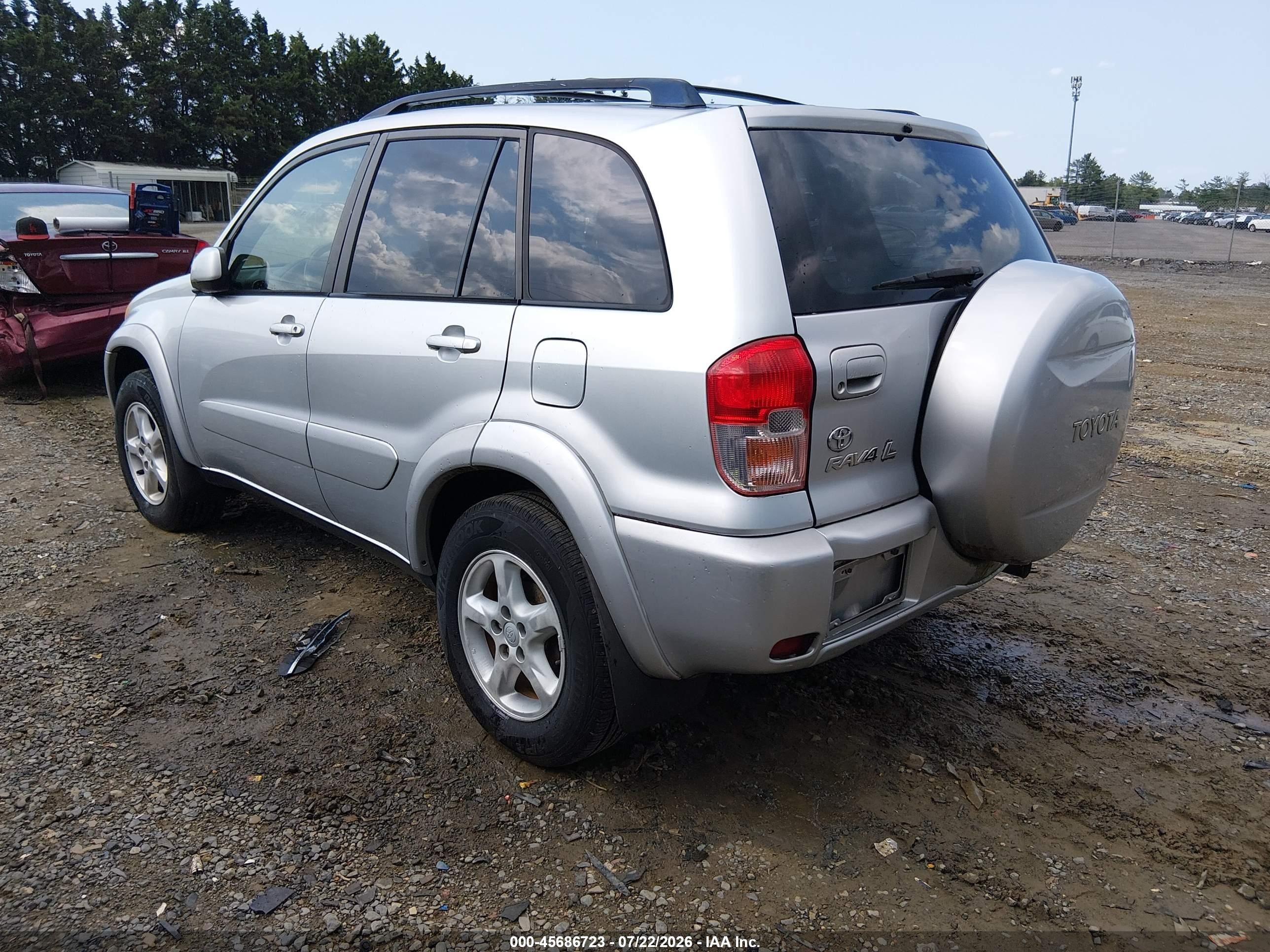 2002 Toyota Rav4   Silver vin: JTEHH20V426029919
