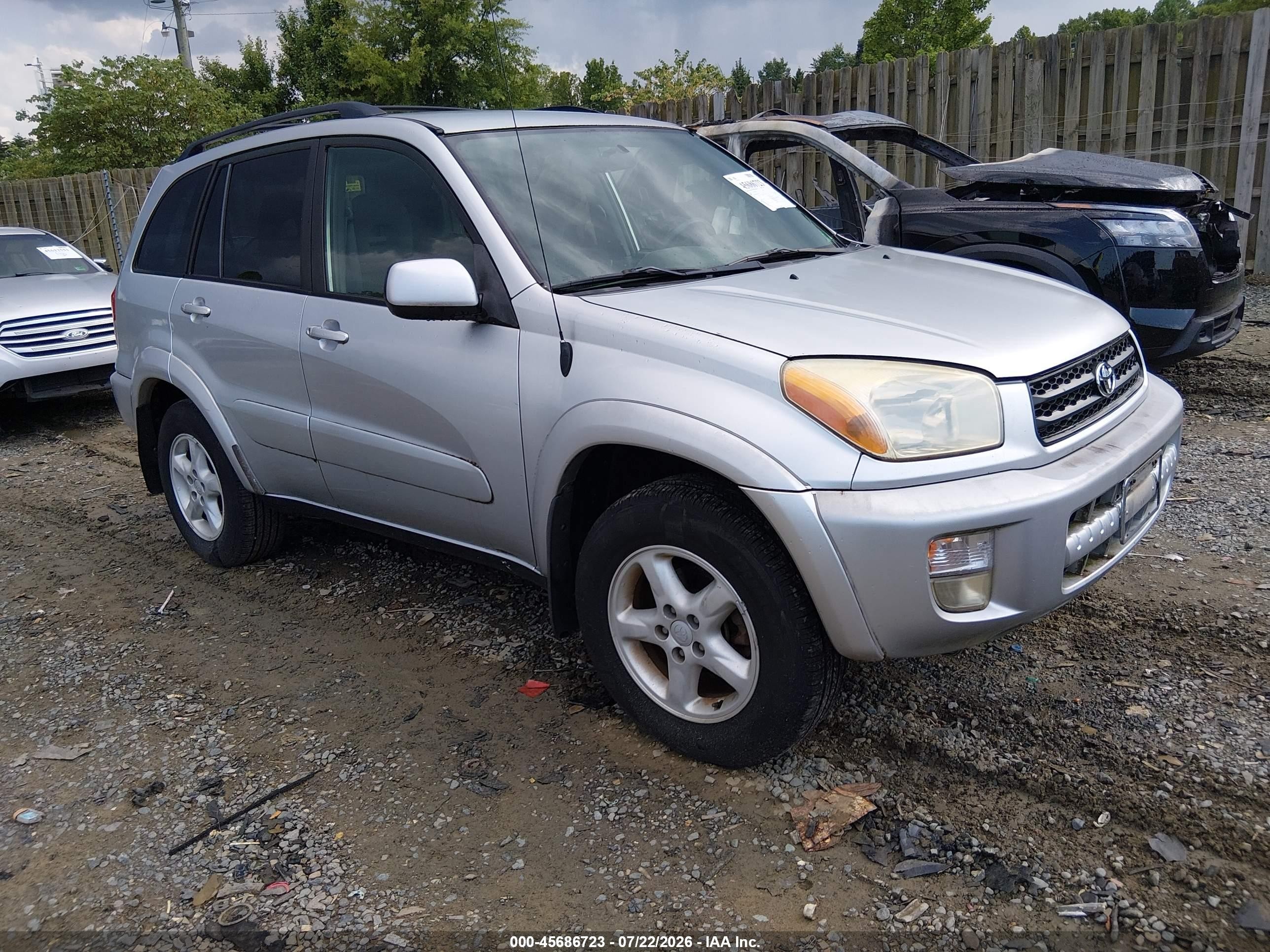 2002 Toyota Rav4   Silver vin: JTEHH20V426029919