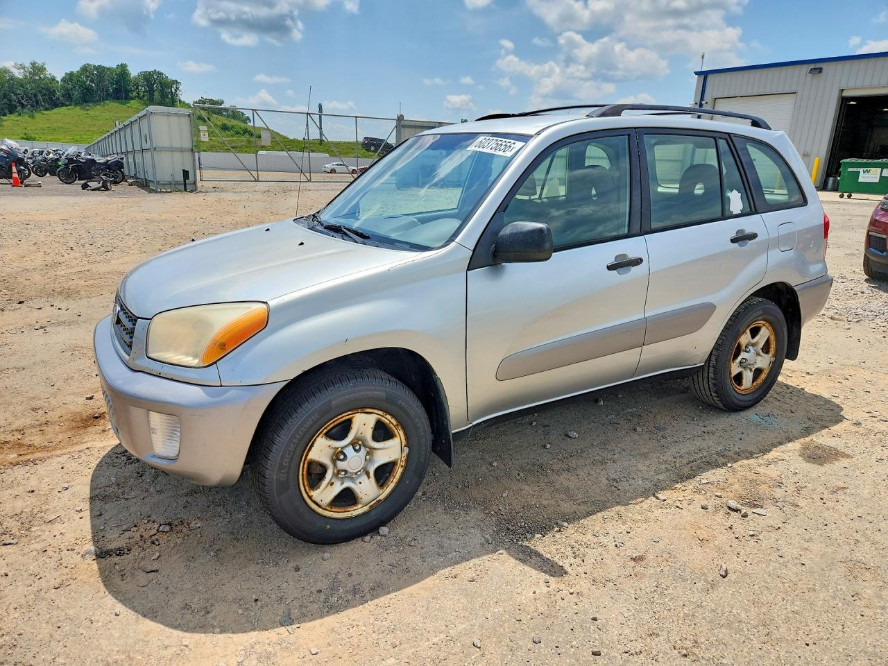 2003 Toyota Rav4 Base Silver vin: JTEHH20V430190369