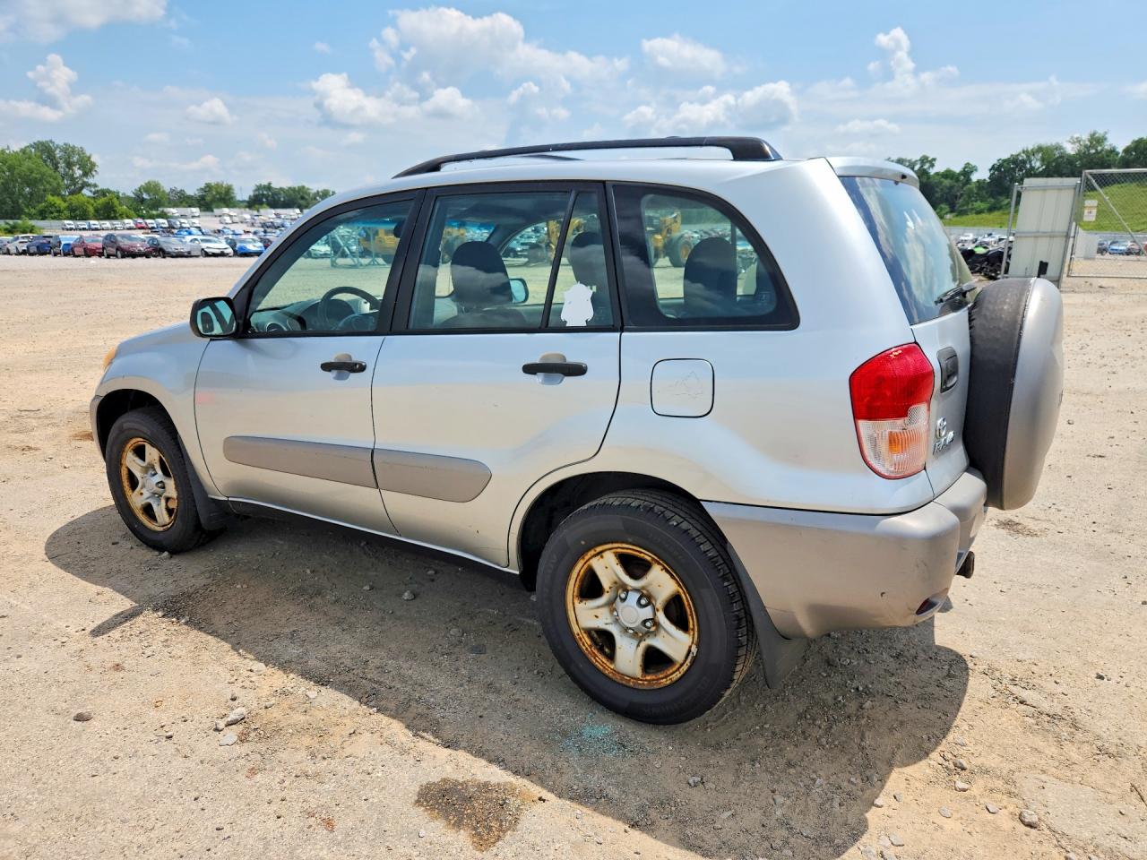 2003 Toyota Rav4 Base Silver vin: JTEHH20V430190369