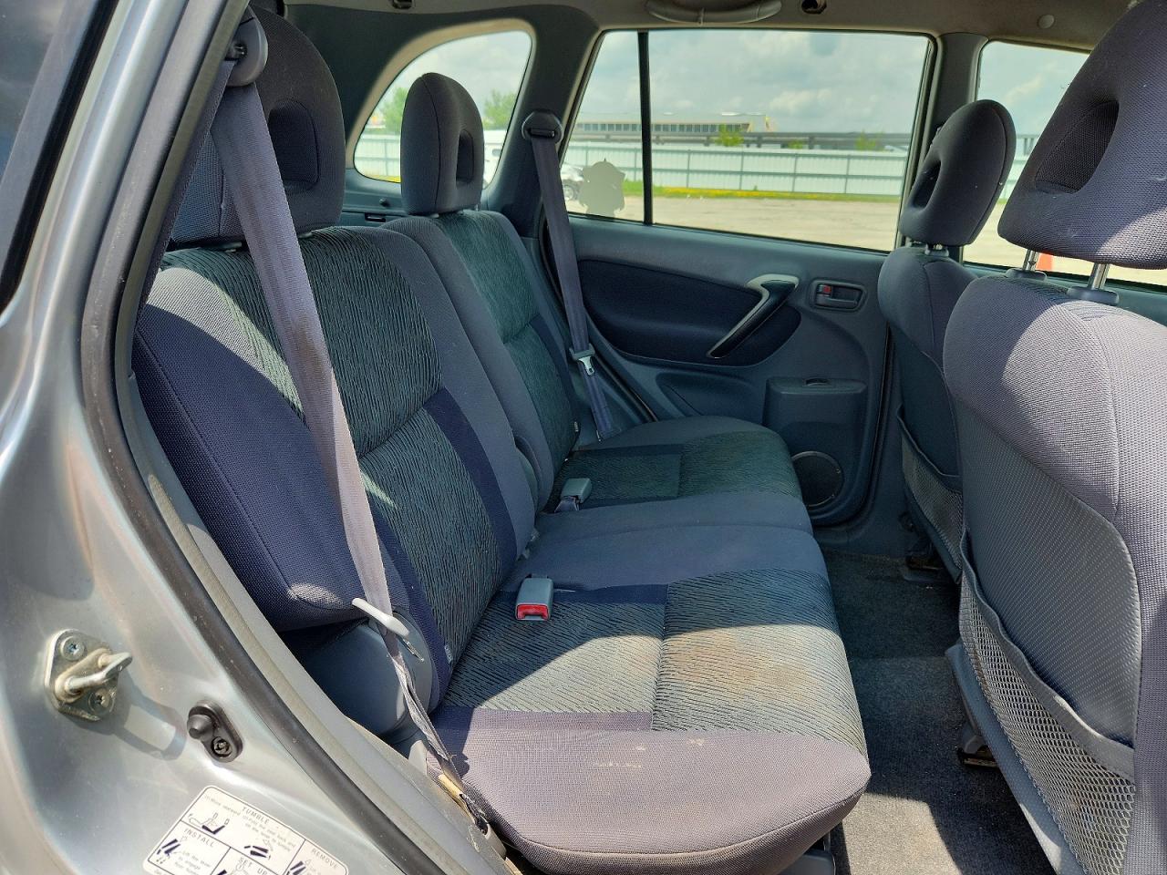 2003 Toyota Rav4 Base Silver vin: JTEHH20V430190369