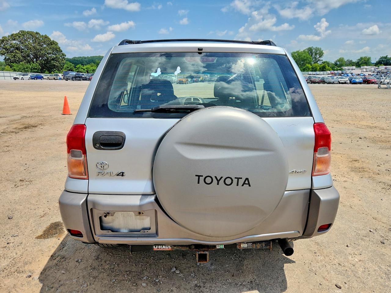 2003 Toyota Rav4 Base Silver vin: JTEHH20V430190369