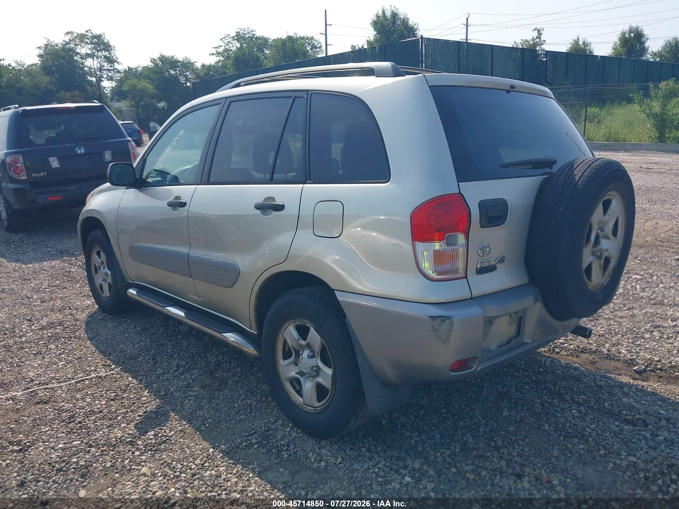 2003 Toyota Rav4   Silver vin: JTEHH20V436080046
