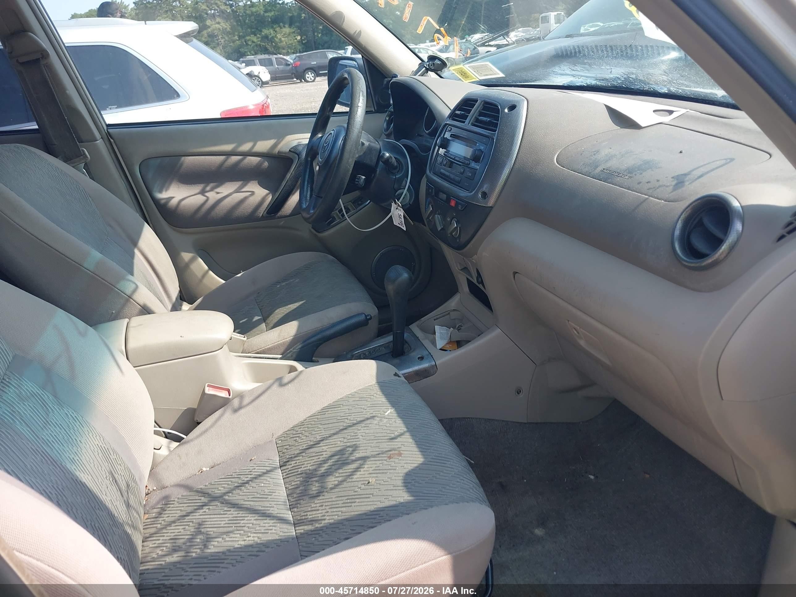 2003 Toyota Rav4   Silver vin: JTEHH20V436080046