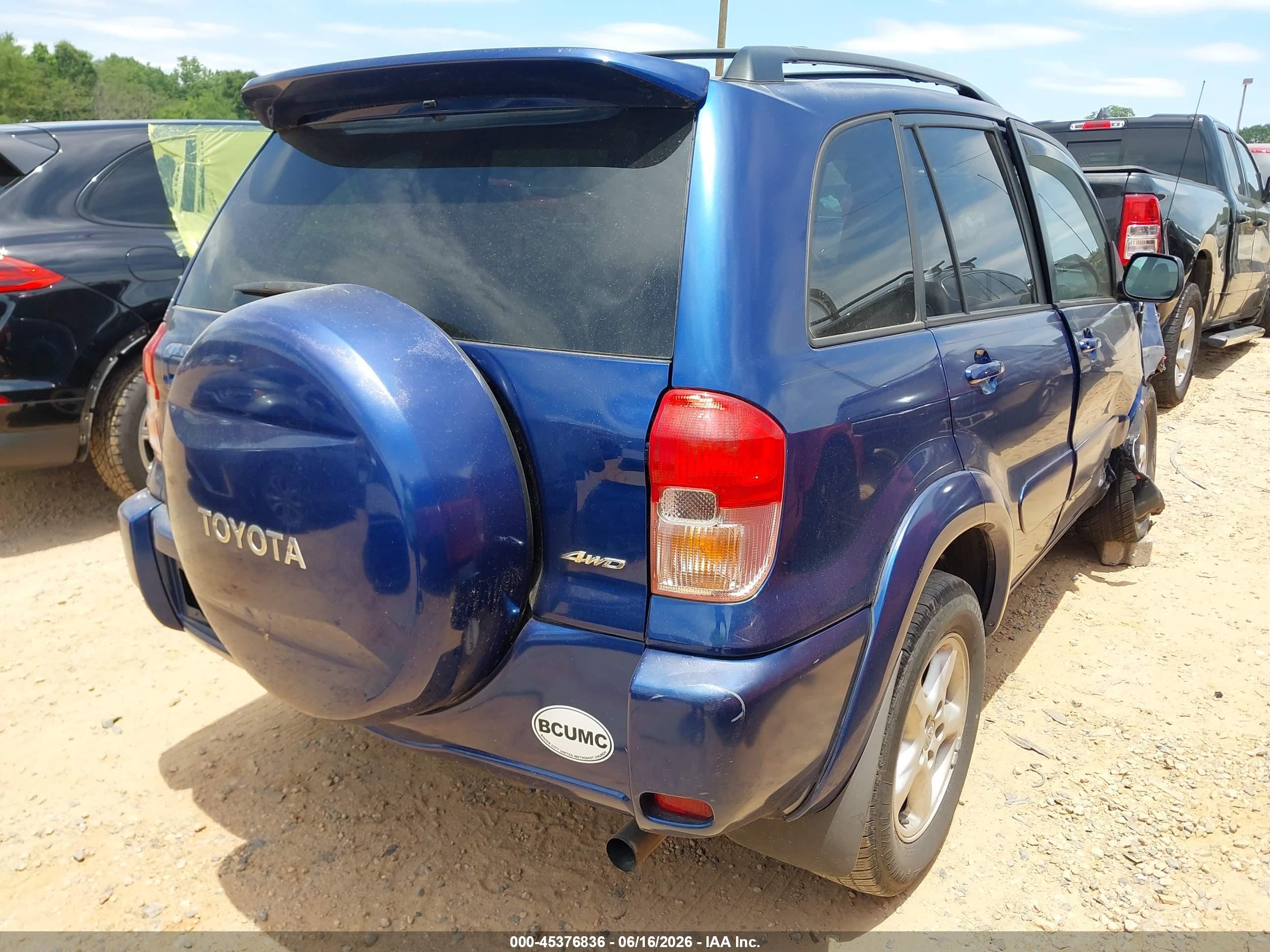 2003 Toyota Rav4   Dark Blue vin: JTEHH20V436085098