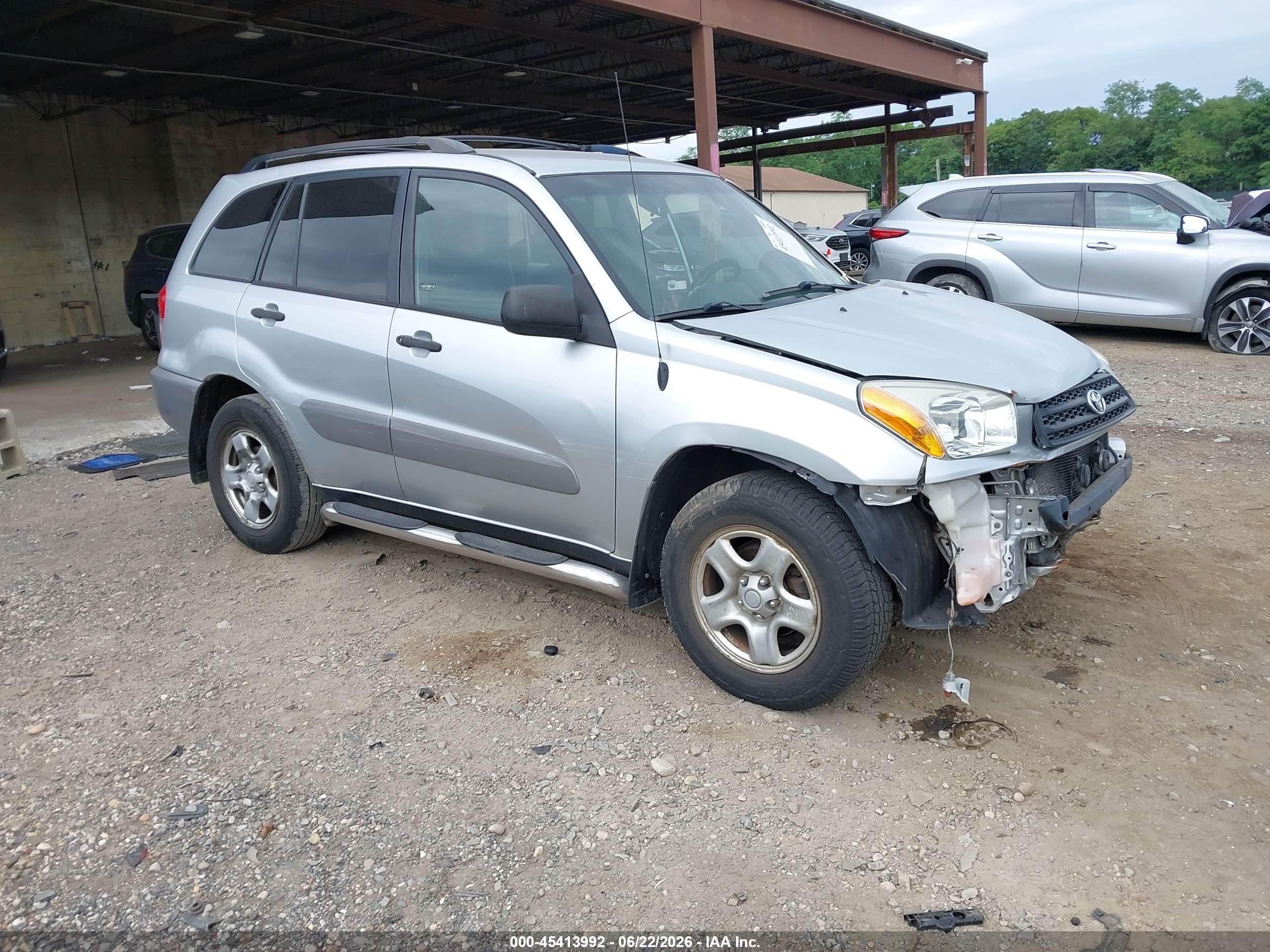 2003 Toyota Rav4   Gray vin: JTEHH20V436086204