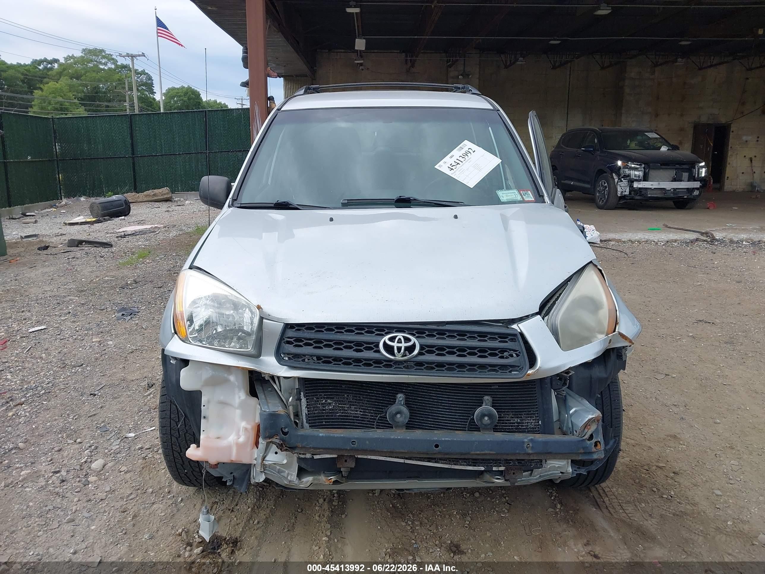 2003 Toyota Rav4   Gray vin: JTEHH20V436086204