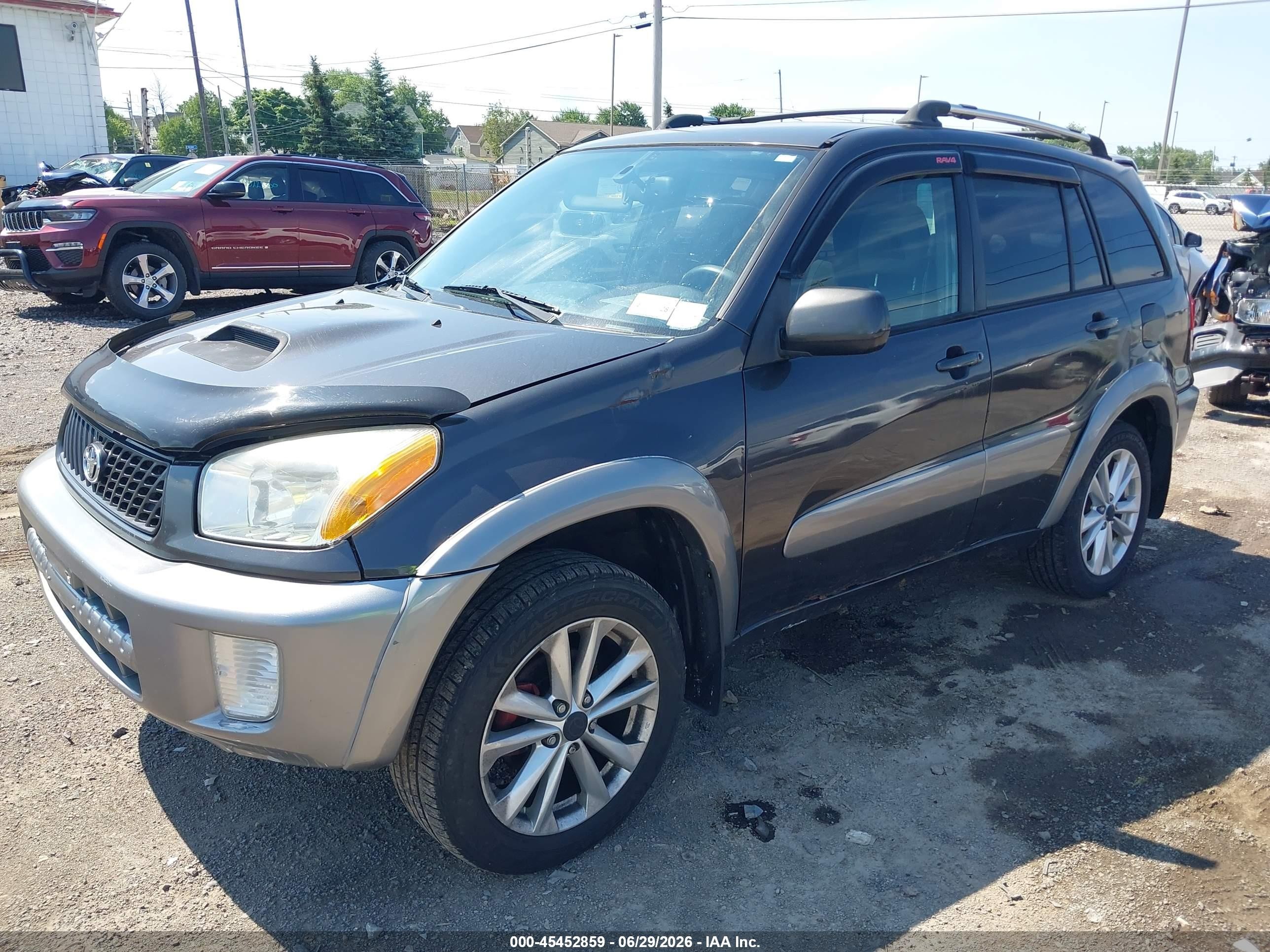 2003 Toyota Rav4   Gray vin: JTEHH20V436090799