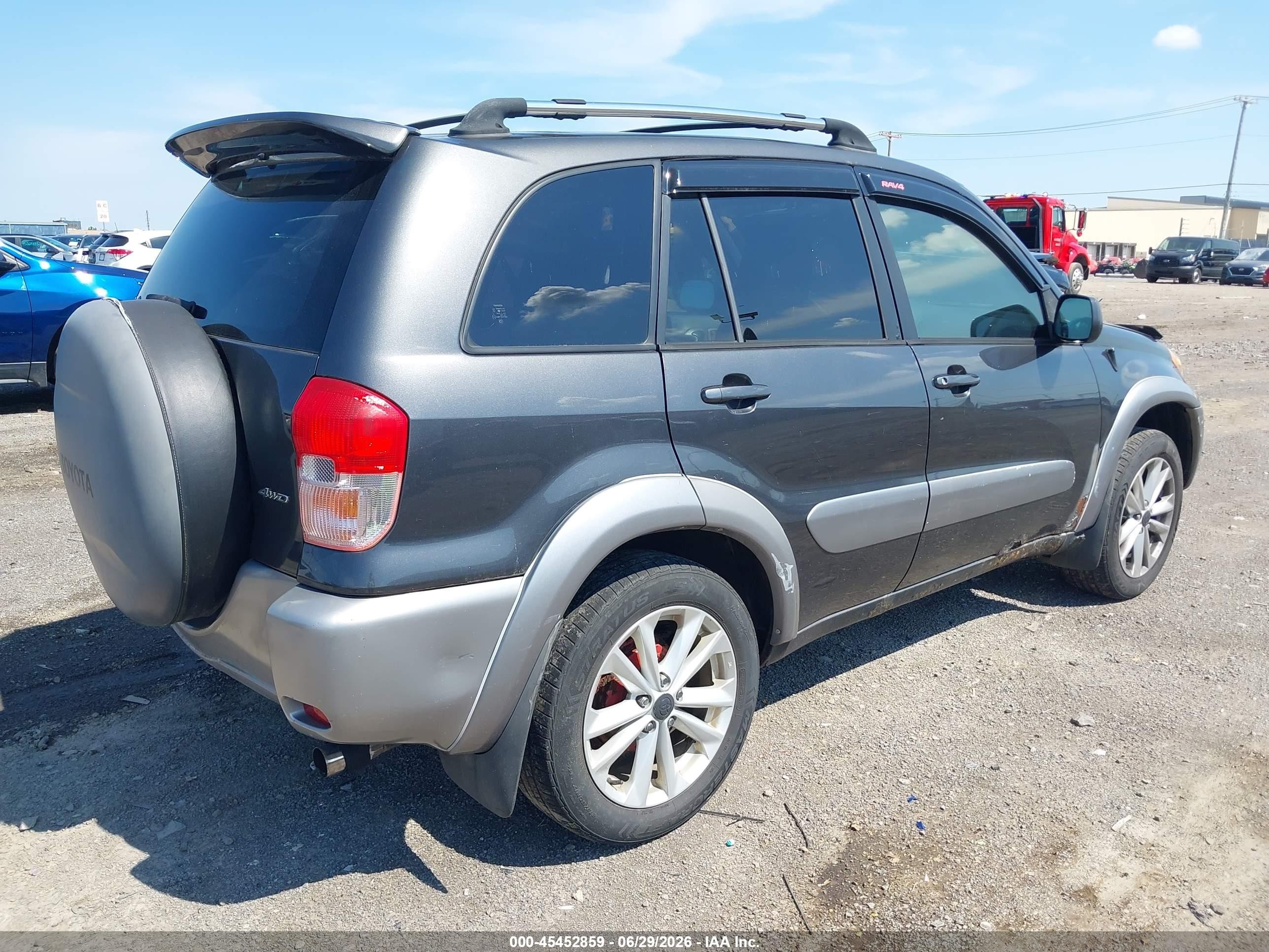 2003 Toyota Rav4   Gray vin: JTEHH20V436090799