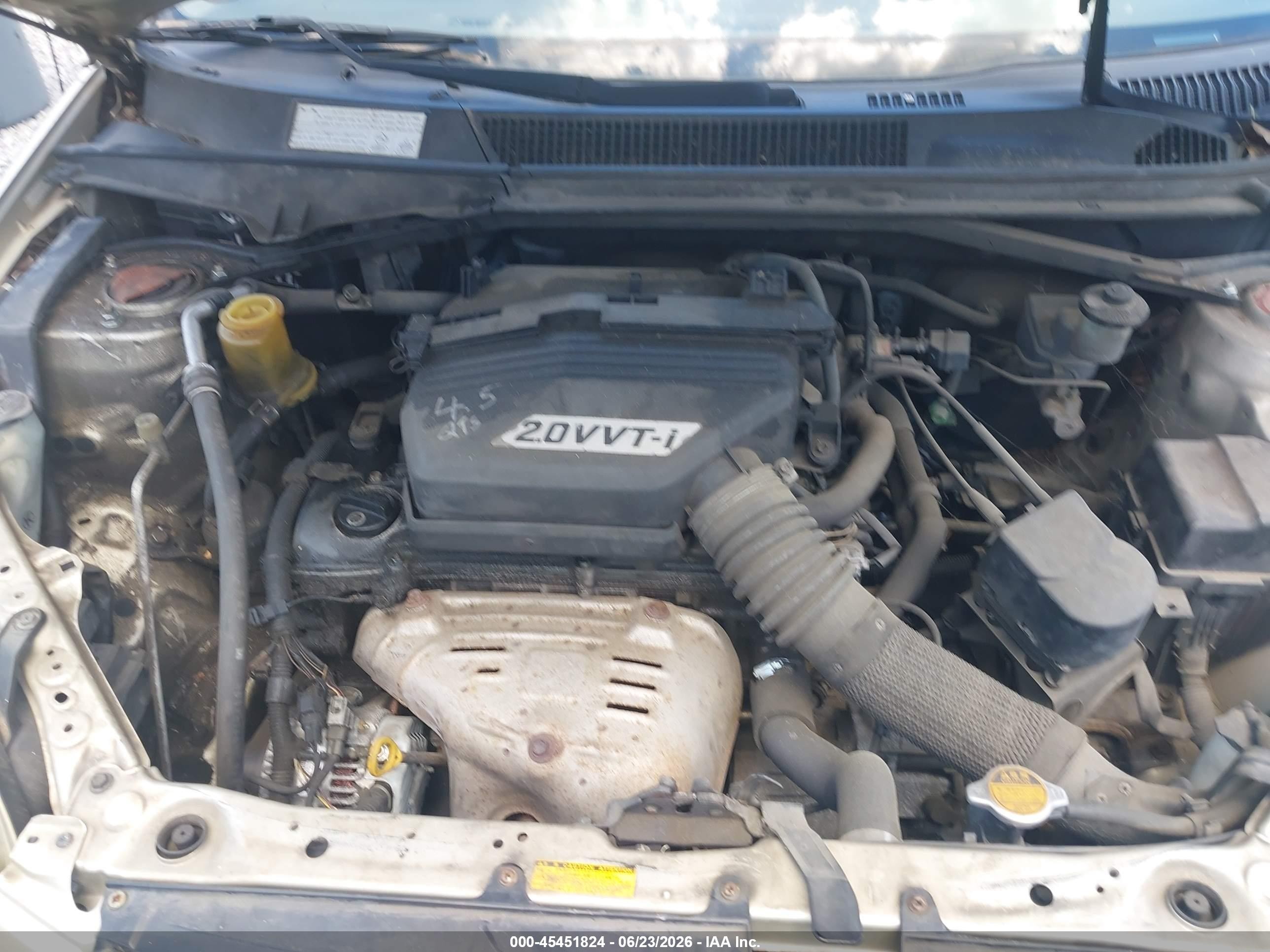 2003 Toyota Rav4   Silver vin: JTEHH20V436091385