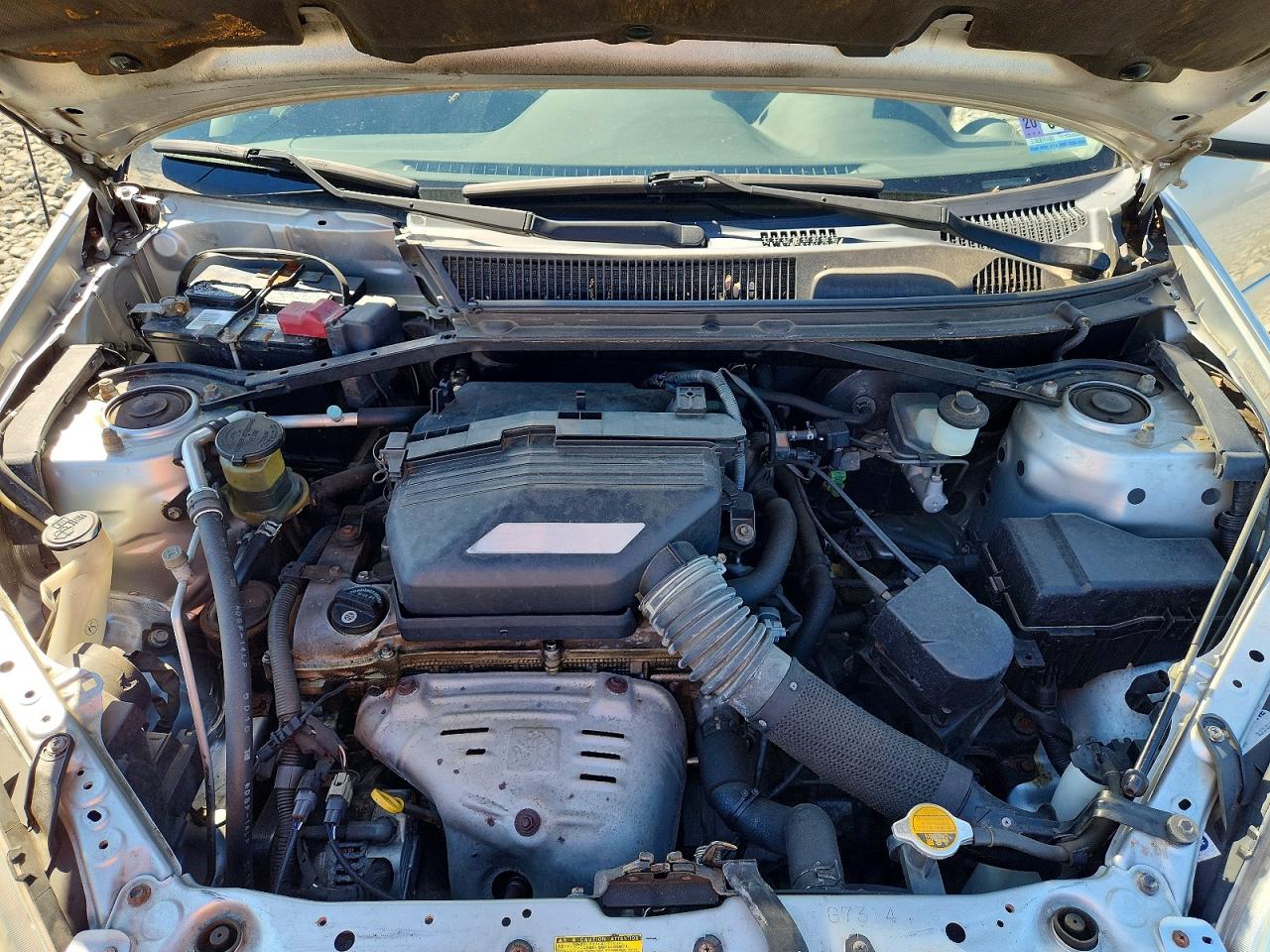 2002 Toyota Rav4 Base Silver vin: JTEHH20V520175281