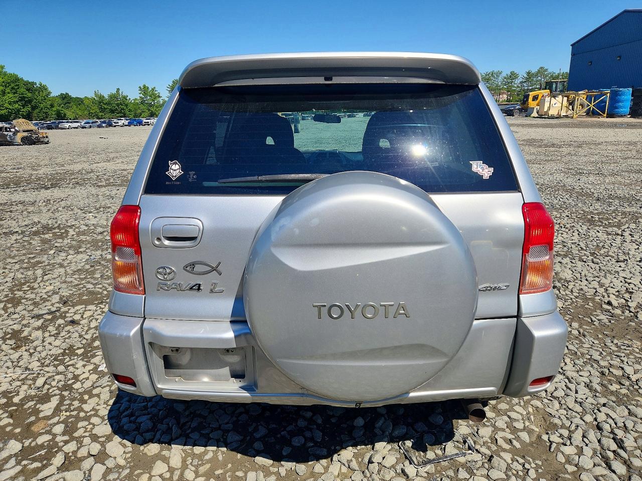 2002 Toyota Rav4 Base Silver vin: JTEHH20V520175281