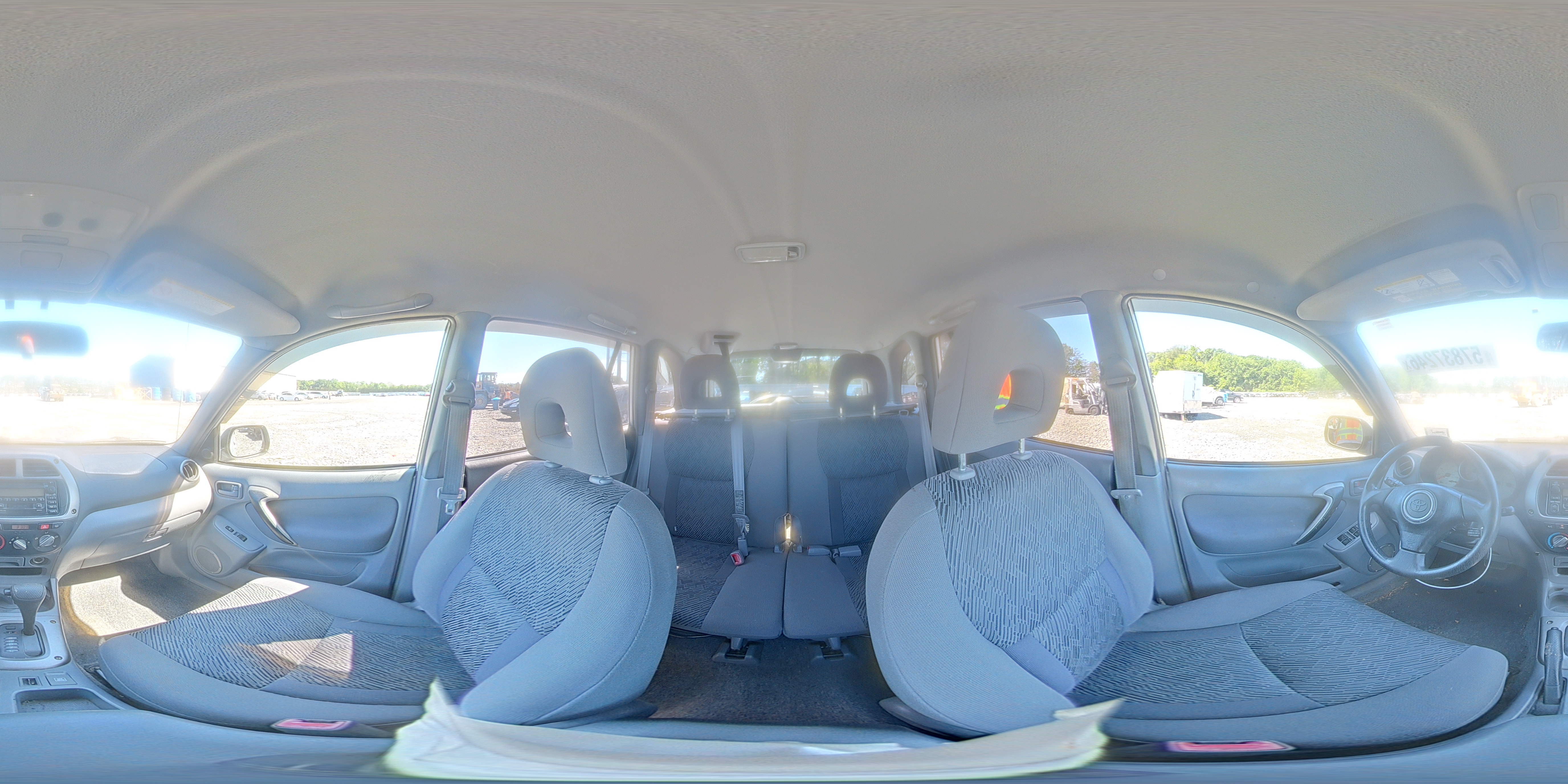 2002 Toyota Rav4 Base Silver vin: JTEHH20V520175281