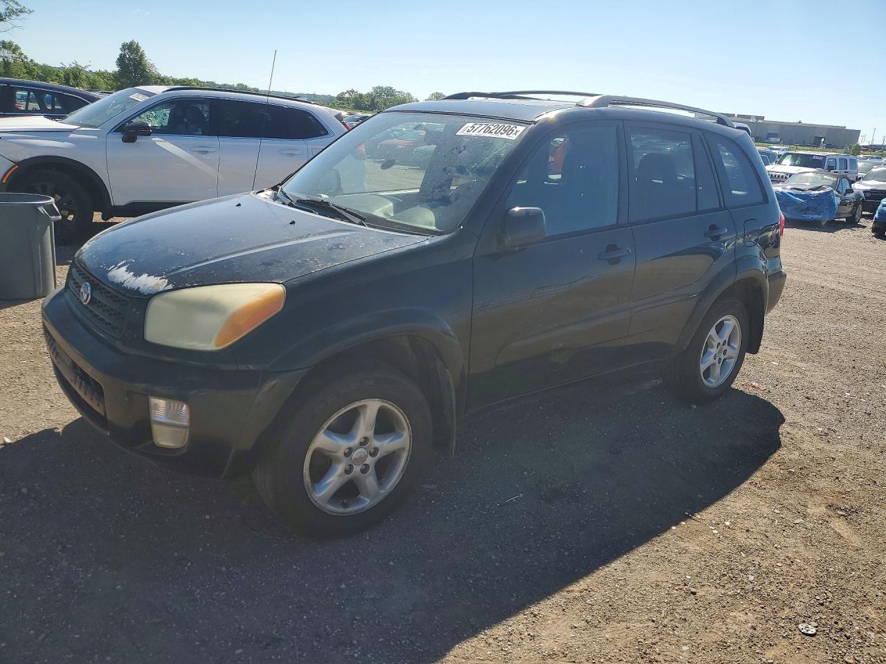 2002 Toyota Rav4 Base Black vin: JTEHH20V526022798