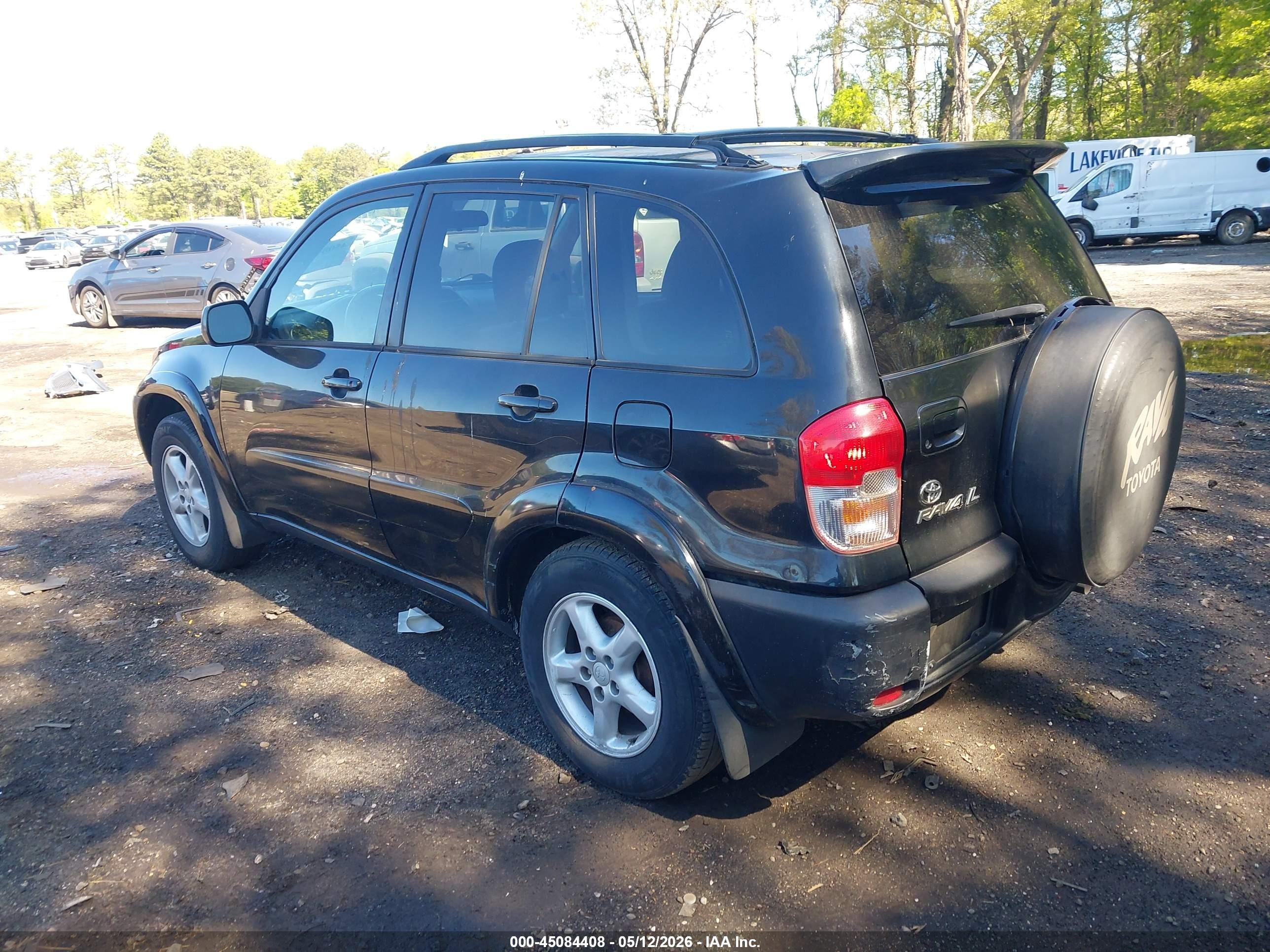 2002 Toyota Rav4 Black vin: JTEHH20V526026592