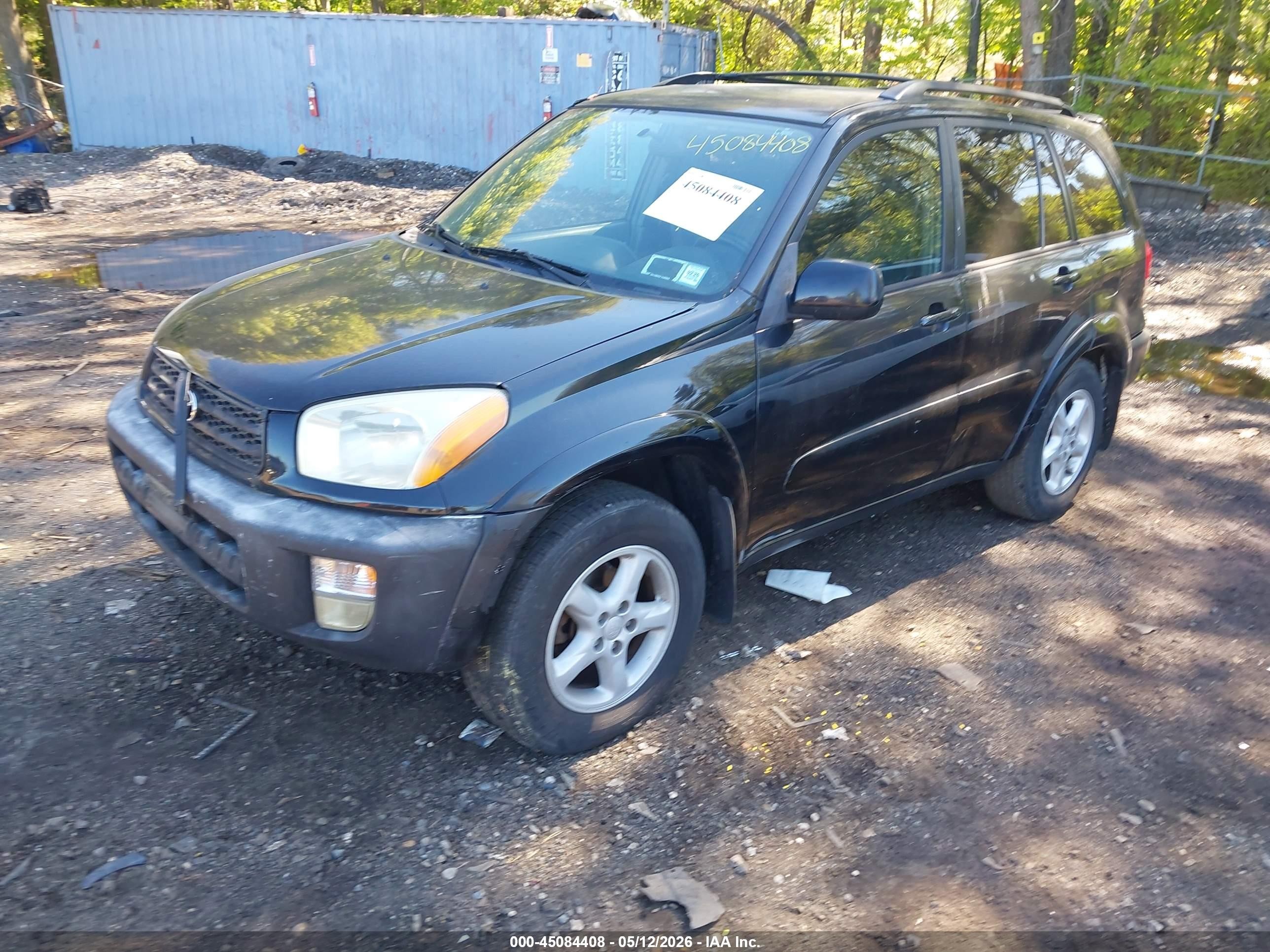 2002 Toyota Rav4 Black vin: JTEHH20V526026592