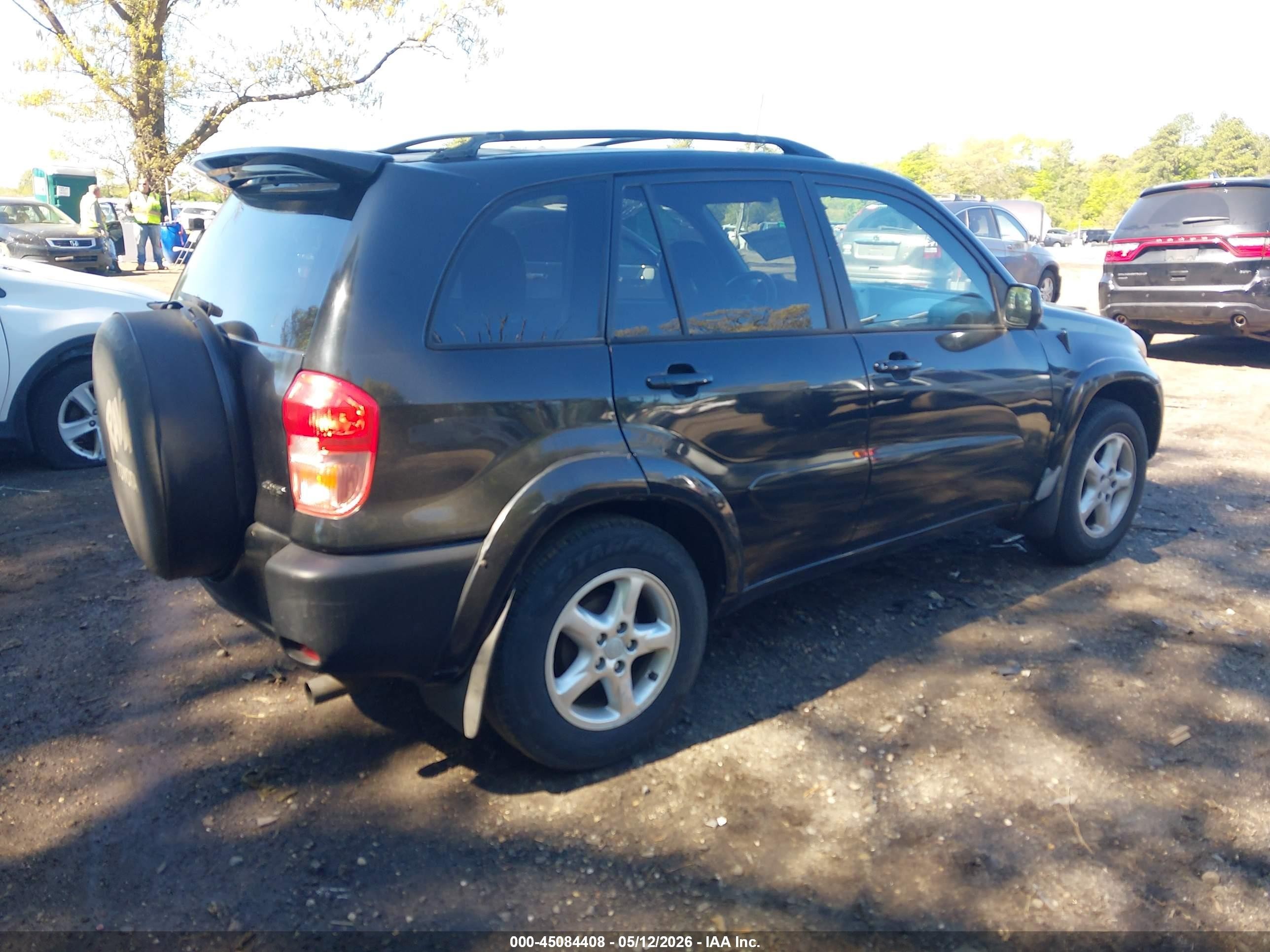 2002 Toyota Rav4 Black vin: JTEHH20V526026592