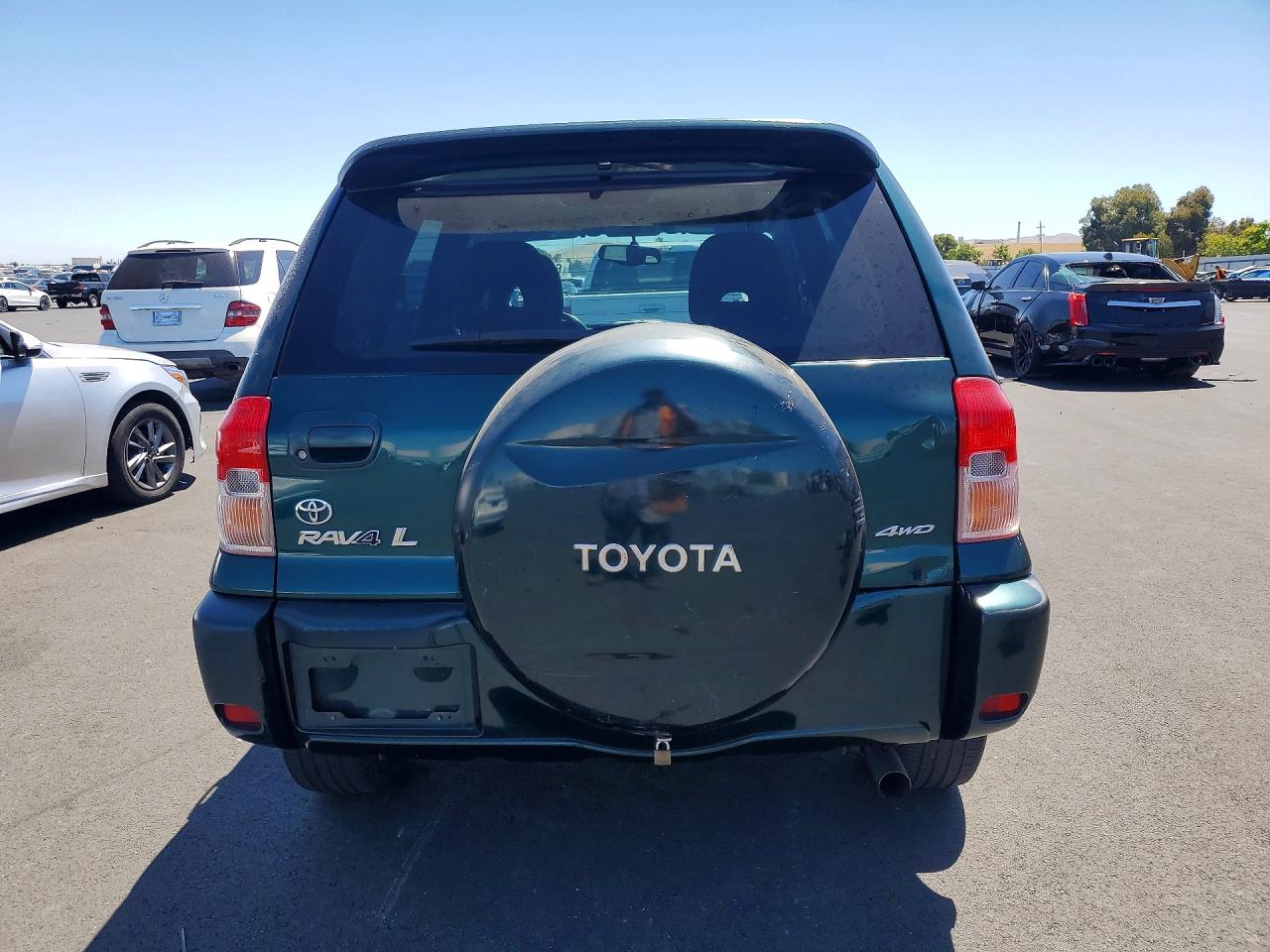 2002 Toyota Rav4 Base Green vin: JTEHH20V526062296