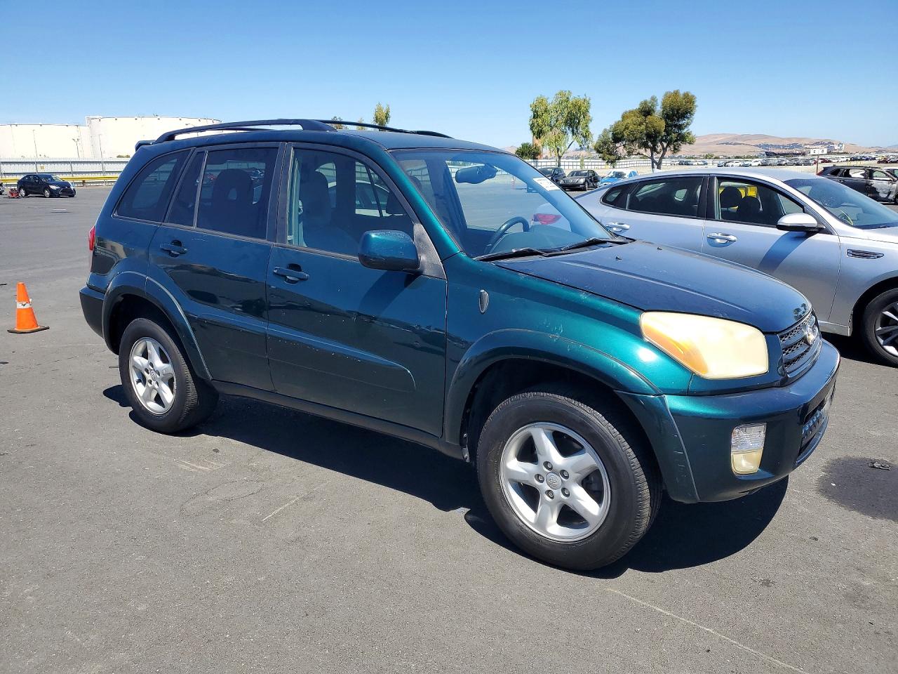2002 Toyota Rav4 Base Green vin: JTEHH20V526062296