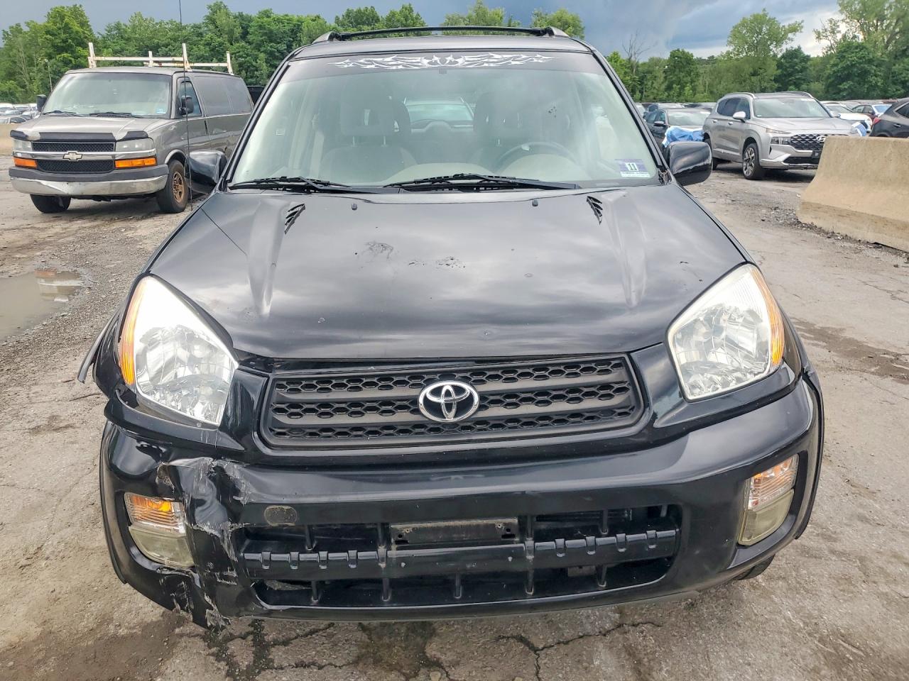 2003 Toyota Rav4 Base Black vin: JTEHH20V536089189