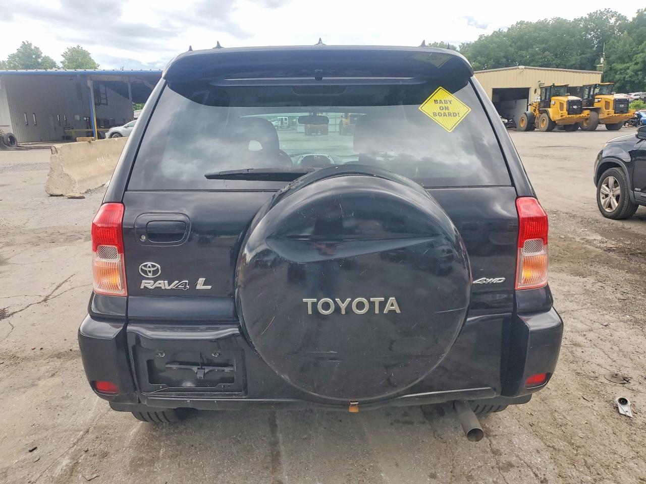 2003 Toyota Rav4 Base Black vin: JTEHH20V536089189