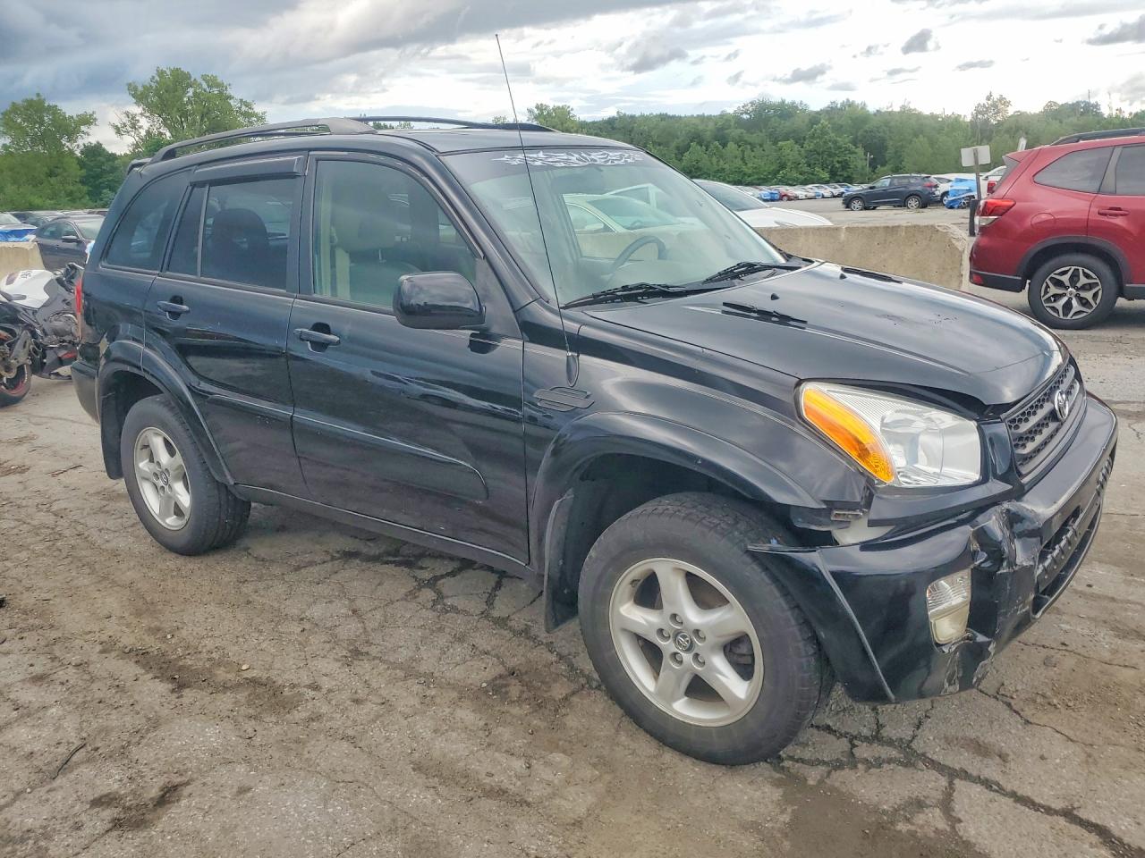 2003 Toyota Rav4 Base Black vin: JTEHH20V536089189