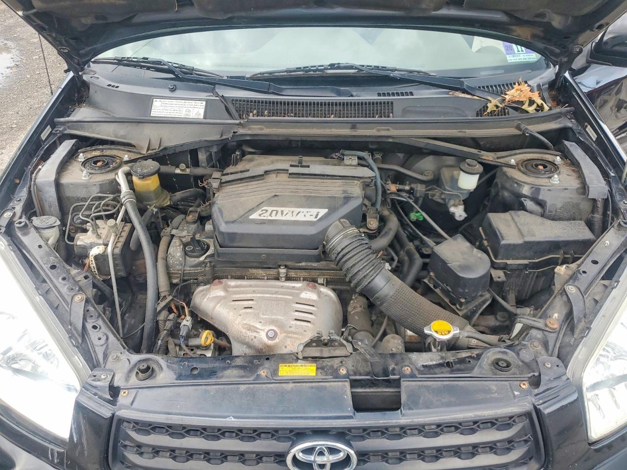 2003 Toyota Rav4 Base Black vin: JTEHH20V536089189