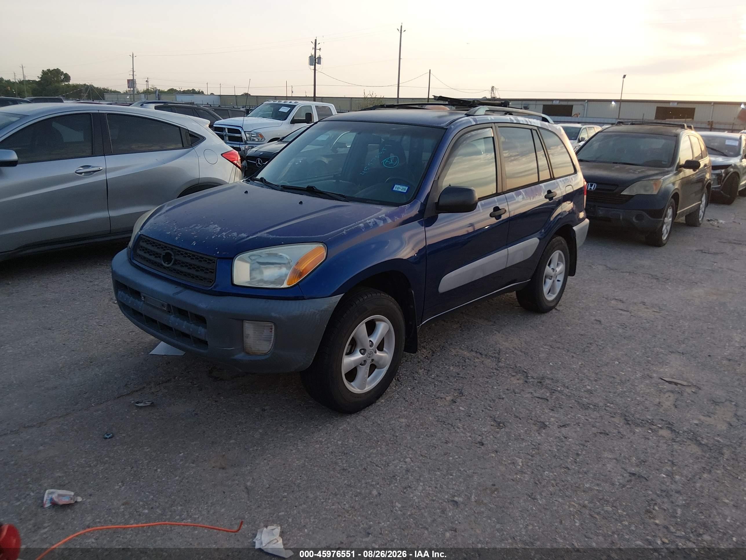2001 Toyota Rav4 Blue vin: JTEHH20V610028241