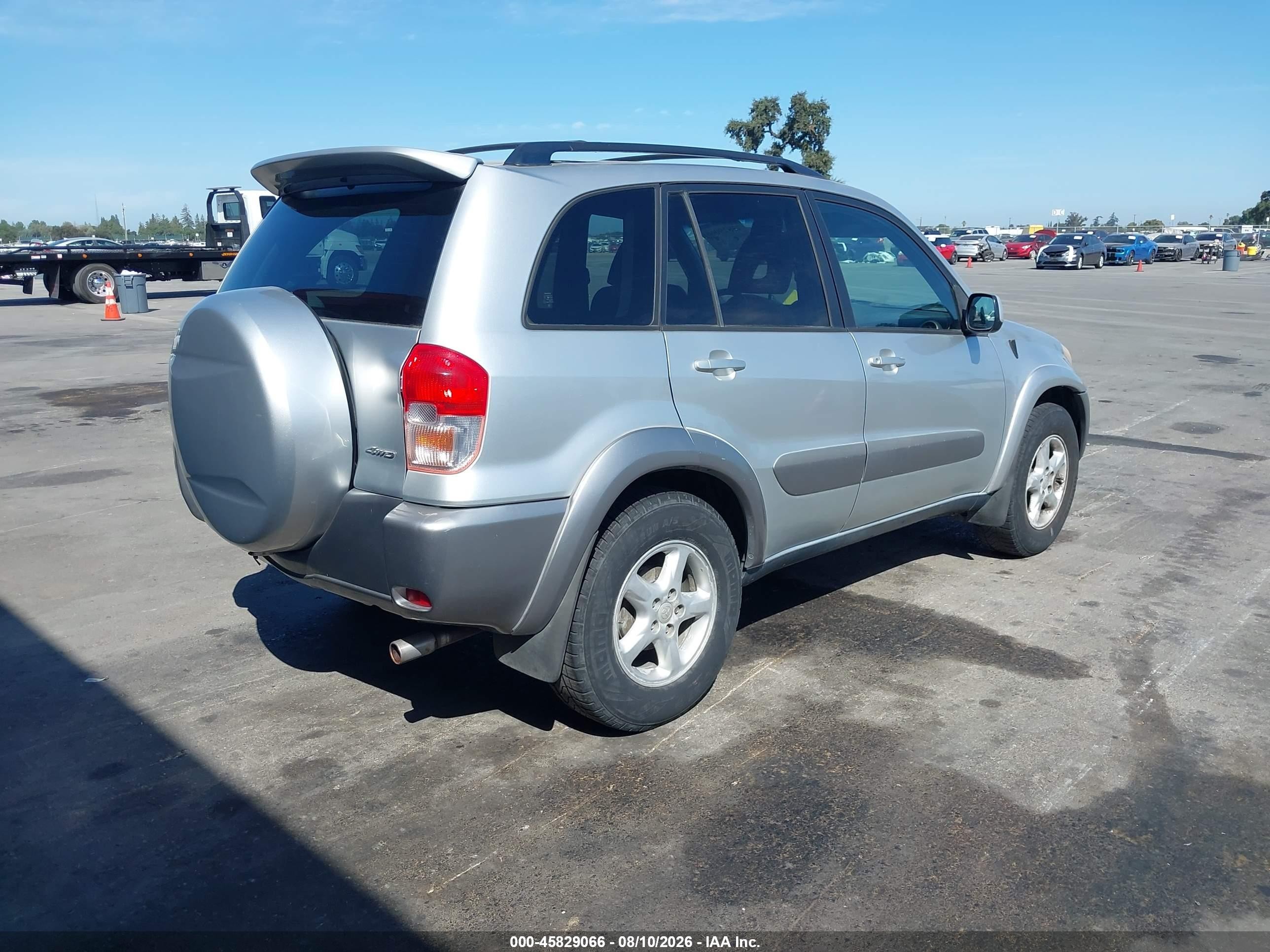 2001 Toyota Rav4   Silver vin: JTEHH20V610053205