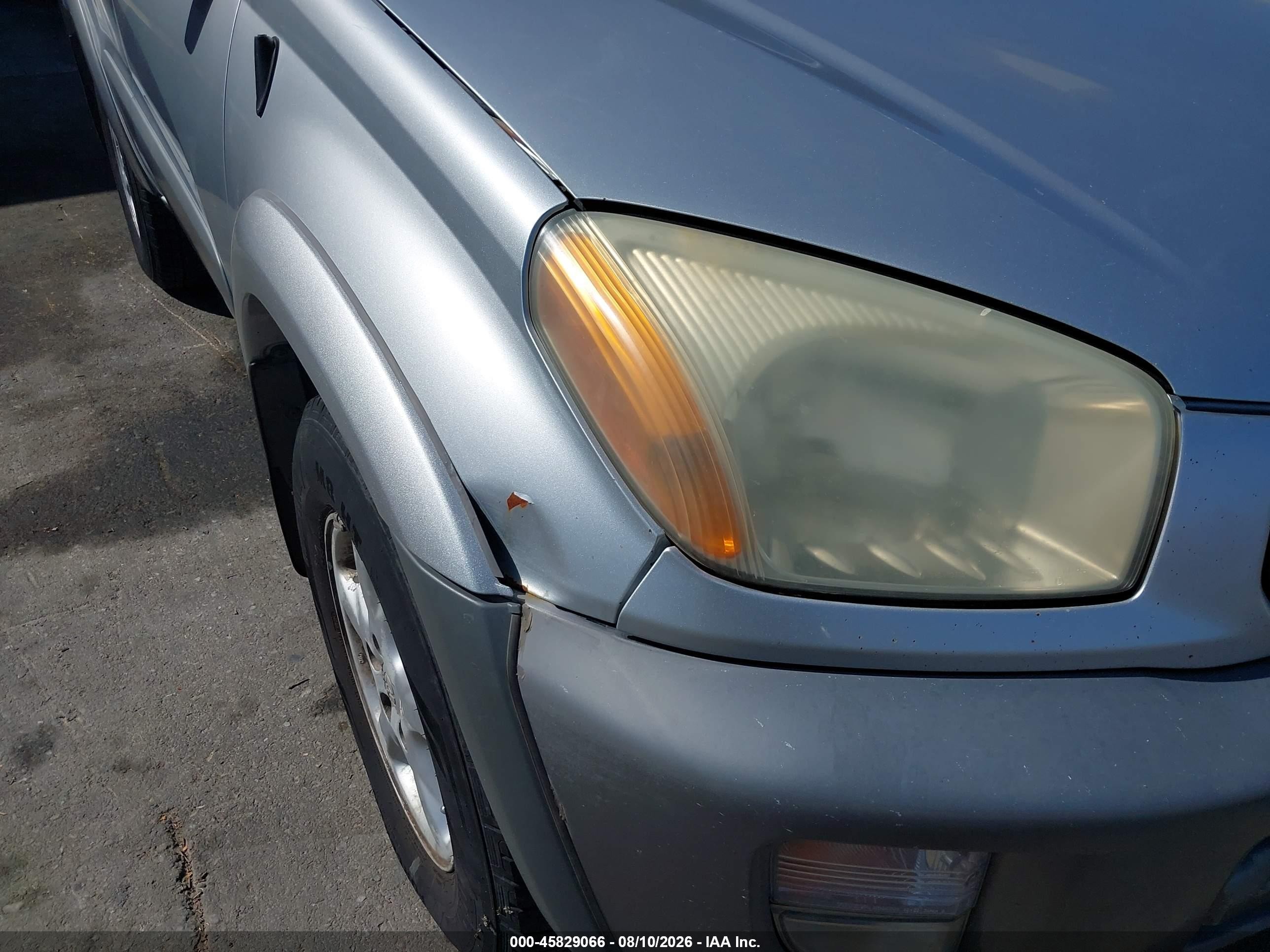 2001 Toyota Rav4   Silver vin: JTEHH20V610053205