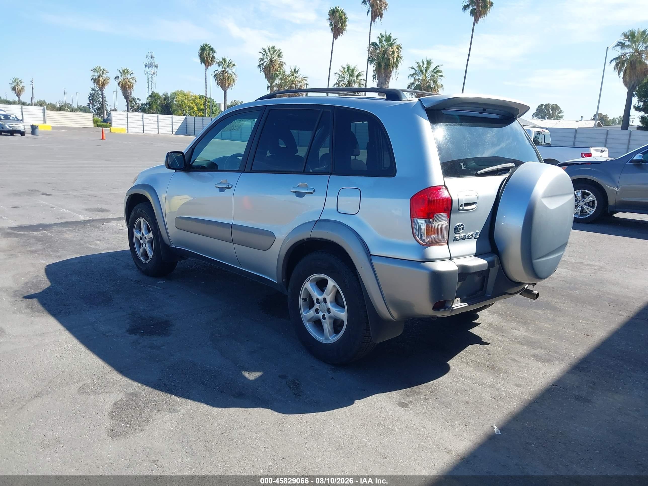 2001 Toyota Rav4   Silver vin: JTEHH20V610053205