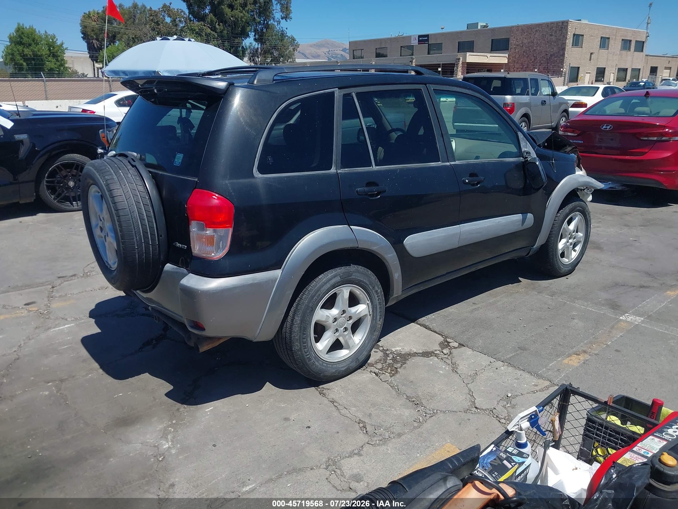2001 Toyota Rav4   Black vin: JTEHH20V610085085
