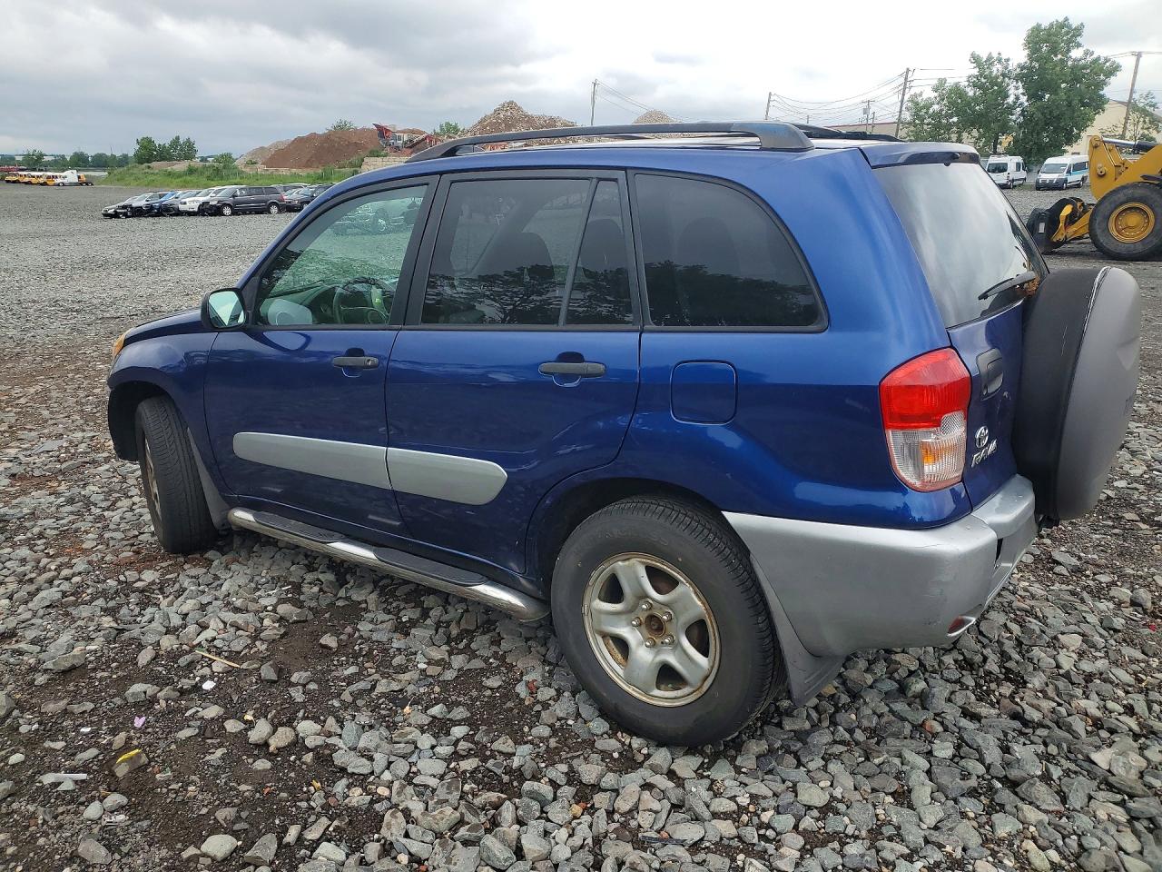 2002 Toyota Rav4 Base Blue vin: JTEHH20V620159400
