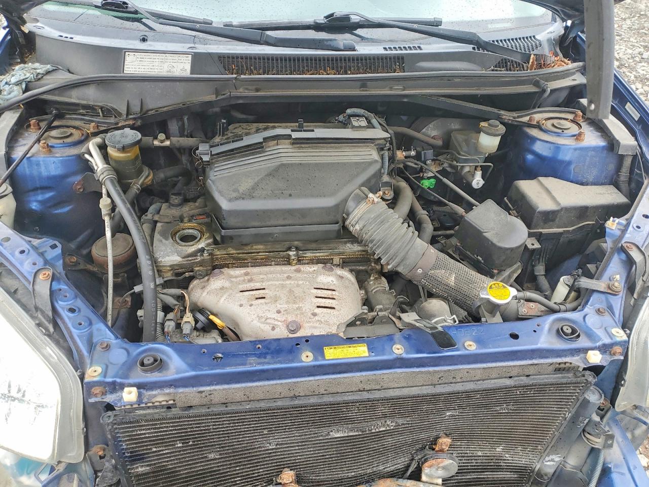 2002 Toyota Rav4 Base Blue vin: JTEHH20V620159400