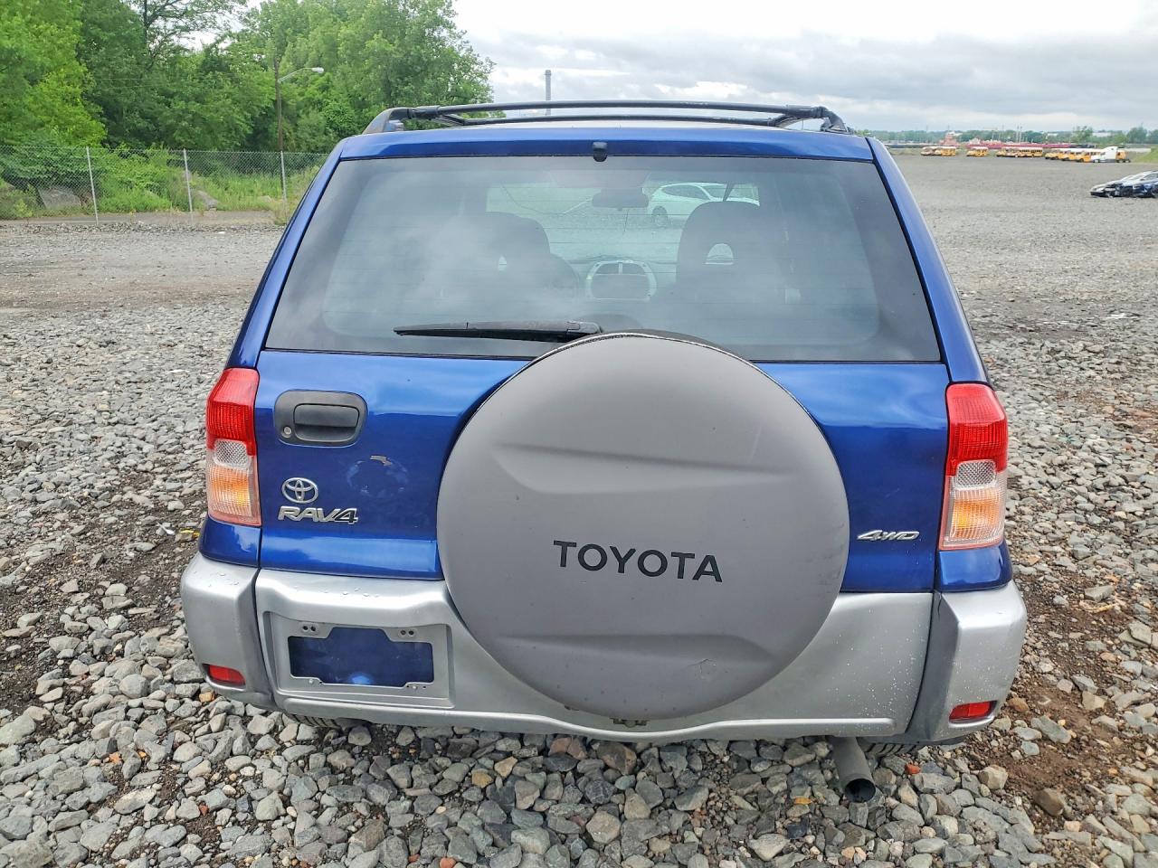 2002 Toyota Rav4 Base Blue vin: JTEHH20V620159400