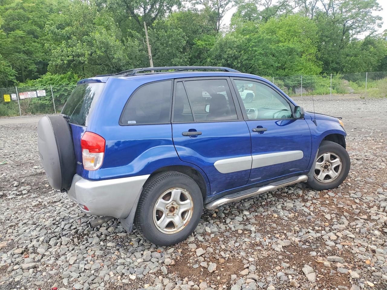 2002 Toyota Rav4 Base Blue vin: JTEHH20V620159400