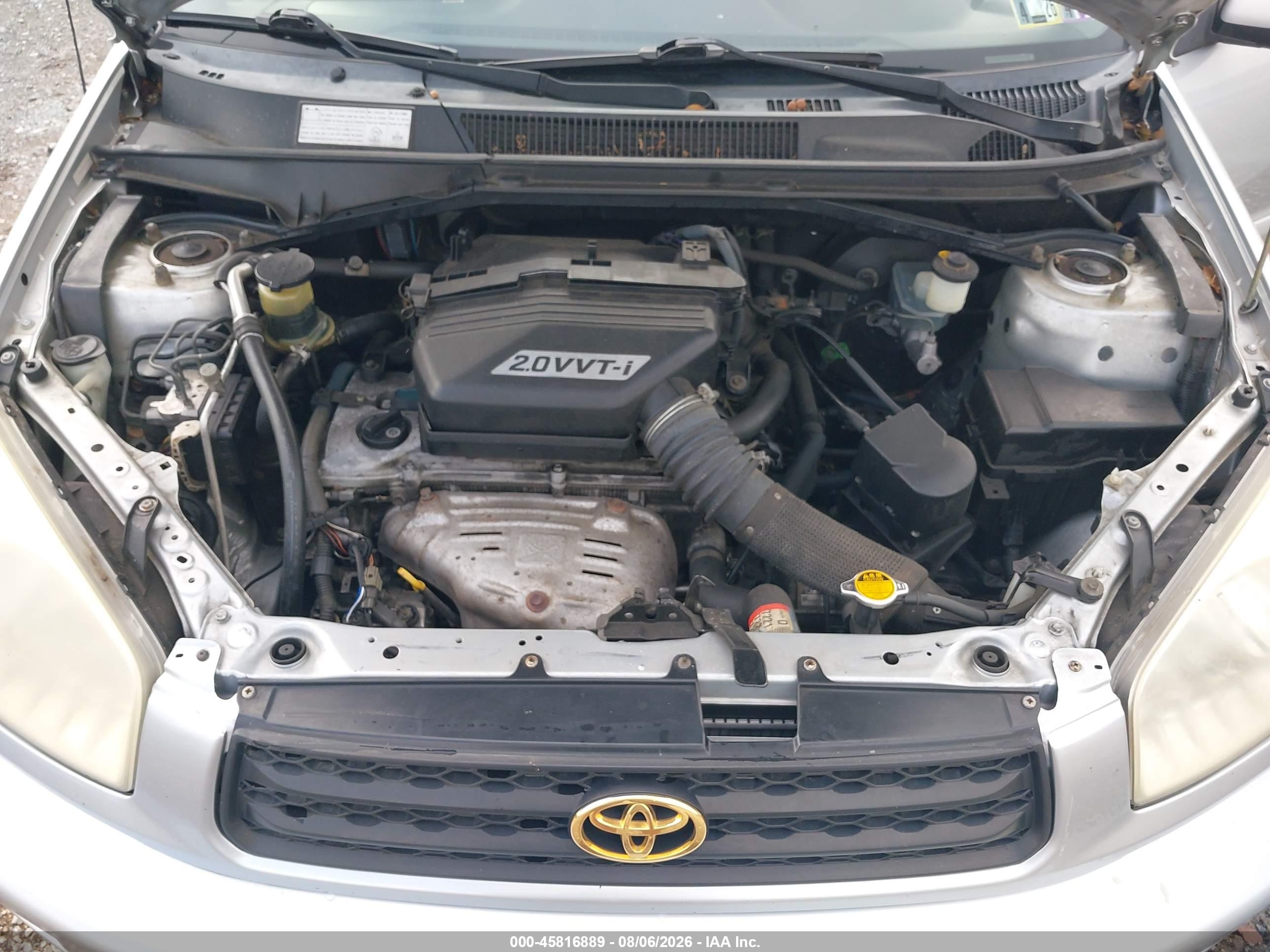 2002 Toyota Rav4   Серебряный vin: JTEHH20V626016833