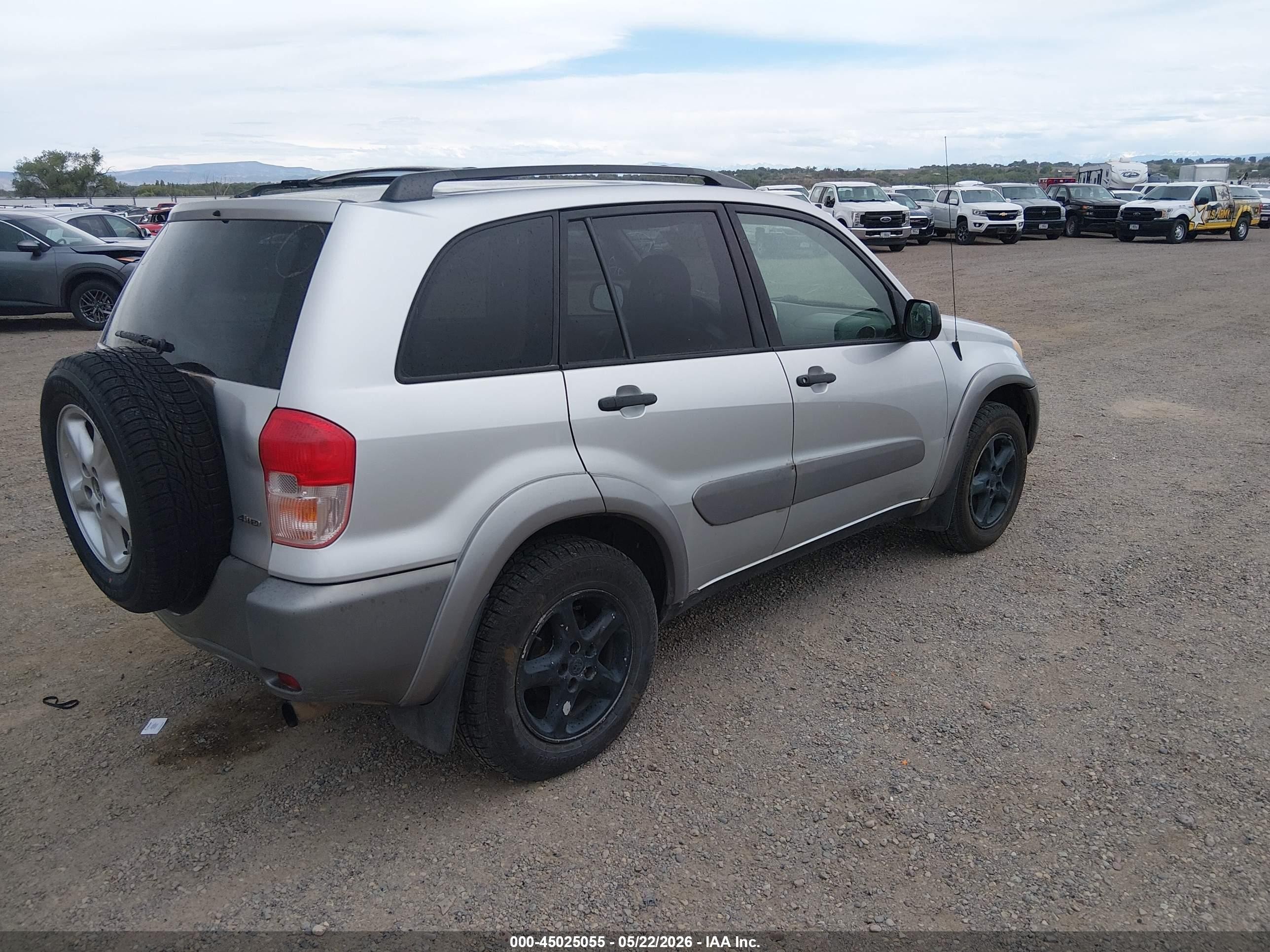 2002 Toyota Rav4   Silver vin: JTEHH20V626019652