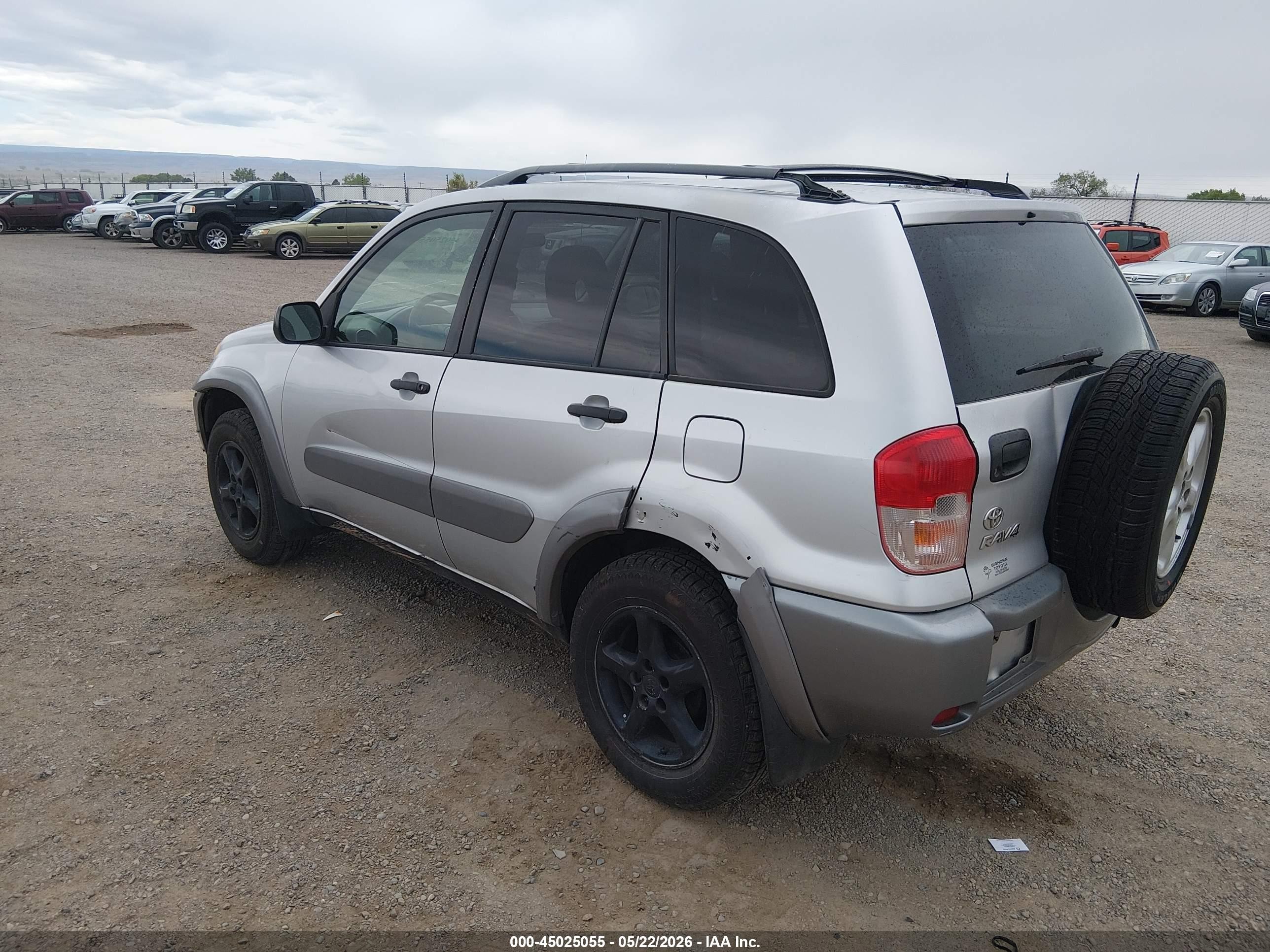 2002 Toyota Rav4   Silver vin: JTEHH20V626019652