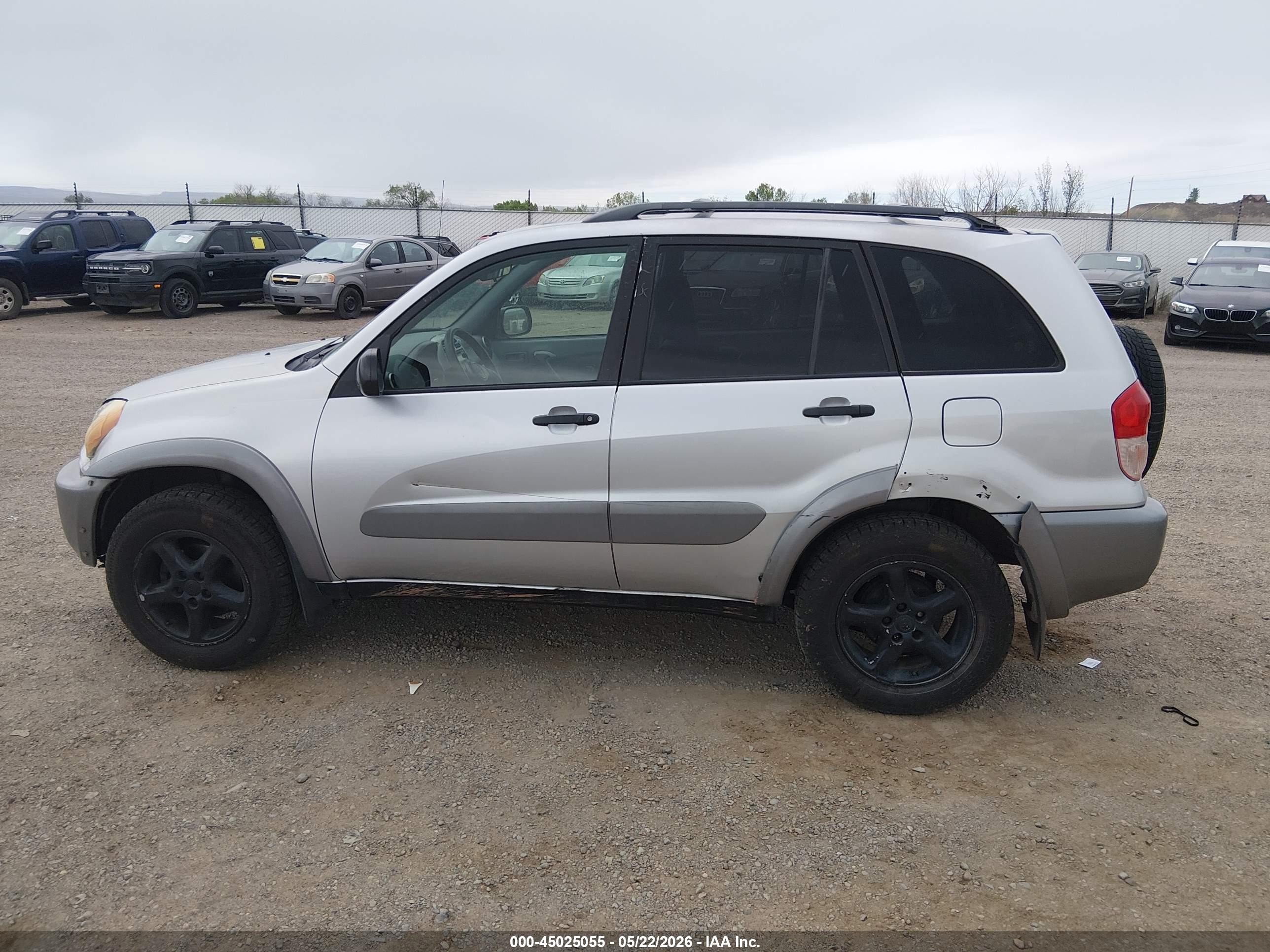 2002 Toyota Rav4   Silver vin: JTEHH20V626019652