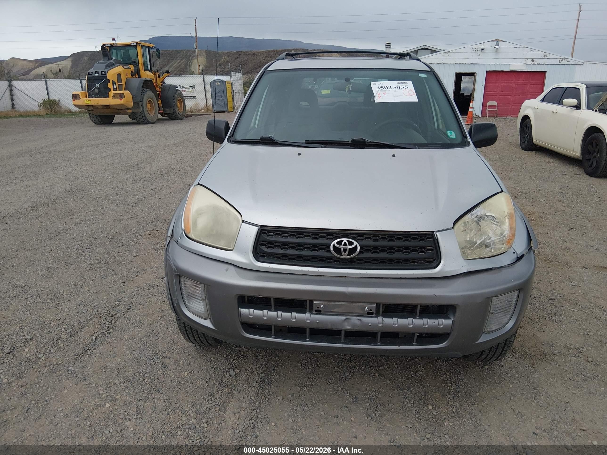 2002 Toyota Rav4   Silver vin: JTEHH20V626019652